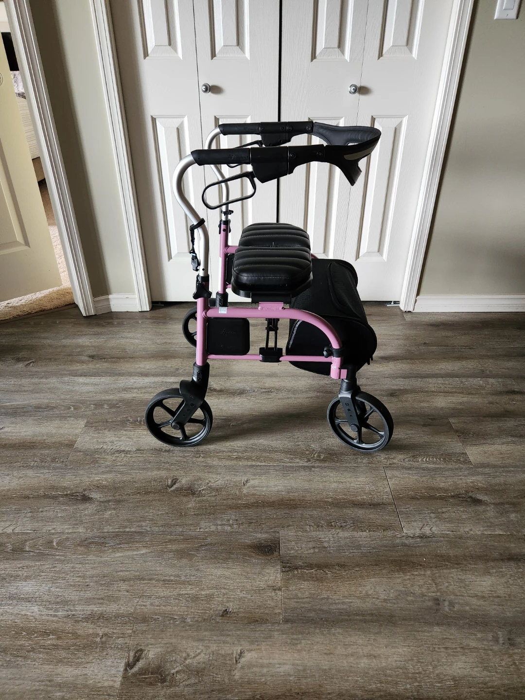 Evolution Walker with Seat and Basket - Pink - photo 3