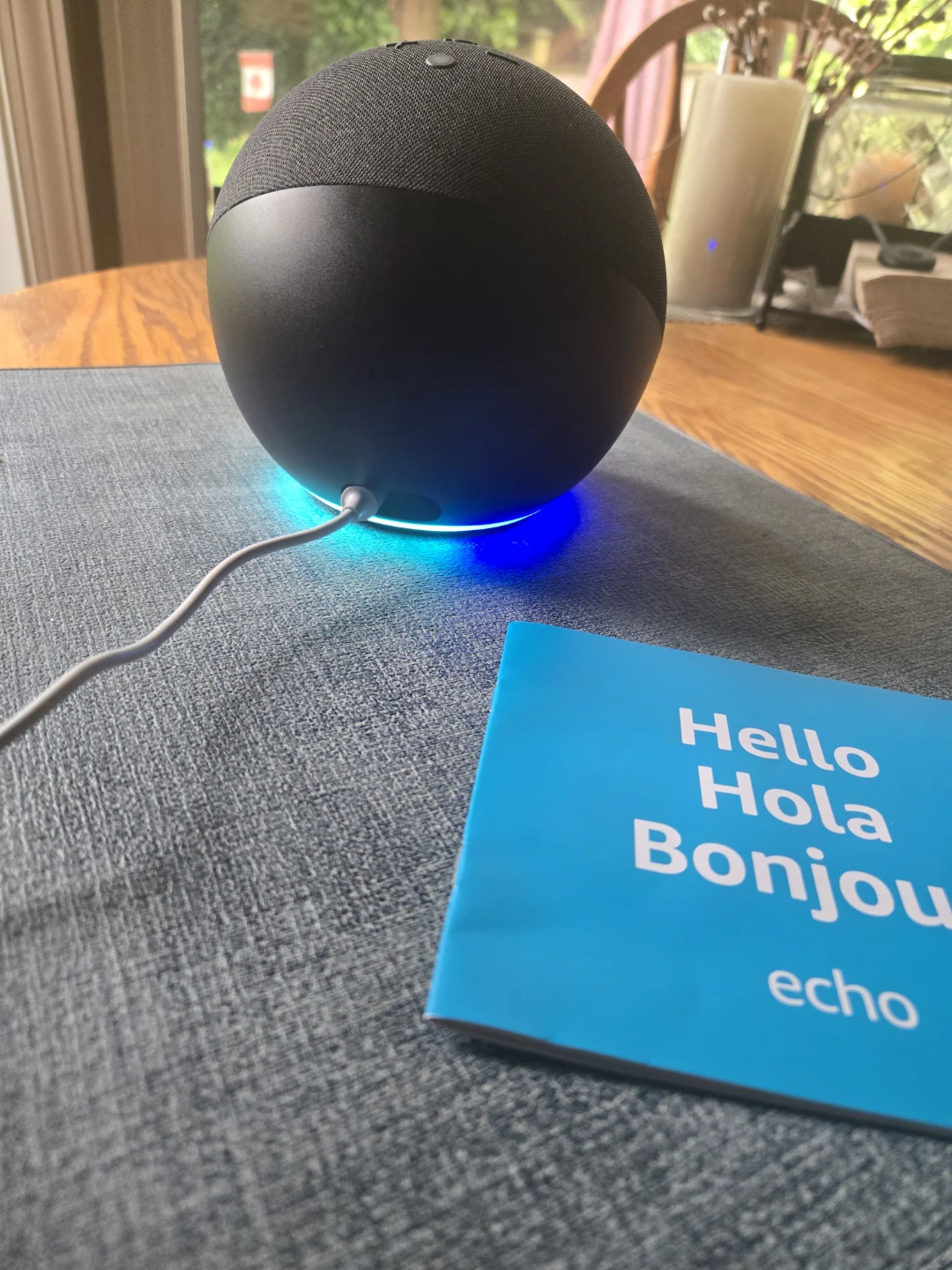 Amazon Echo (4th Gen) Smart Speaker - Charcoal - photo 2