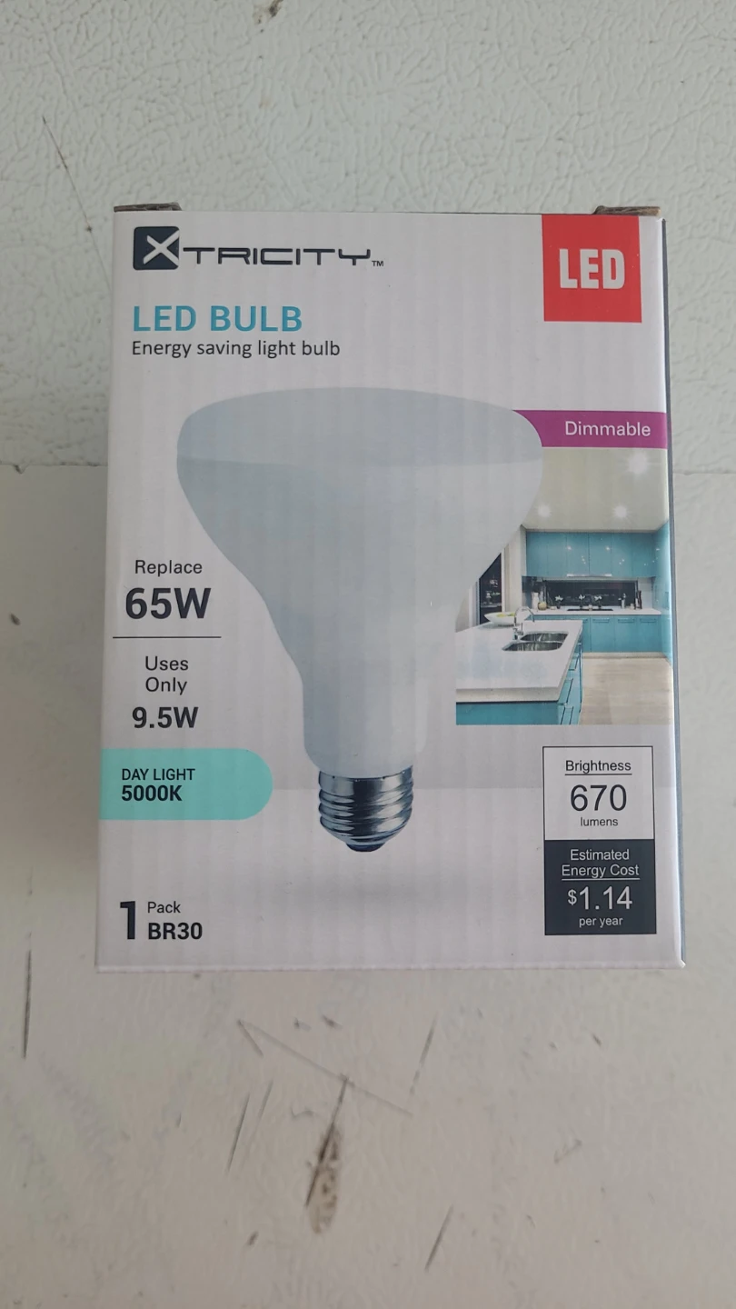 Xtricity LED Bulb 5000K Day Light 9.5W Pack of 1 BR30