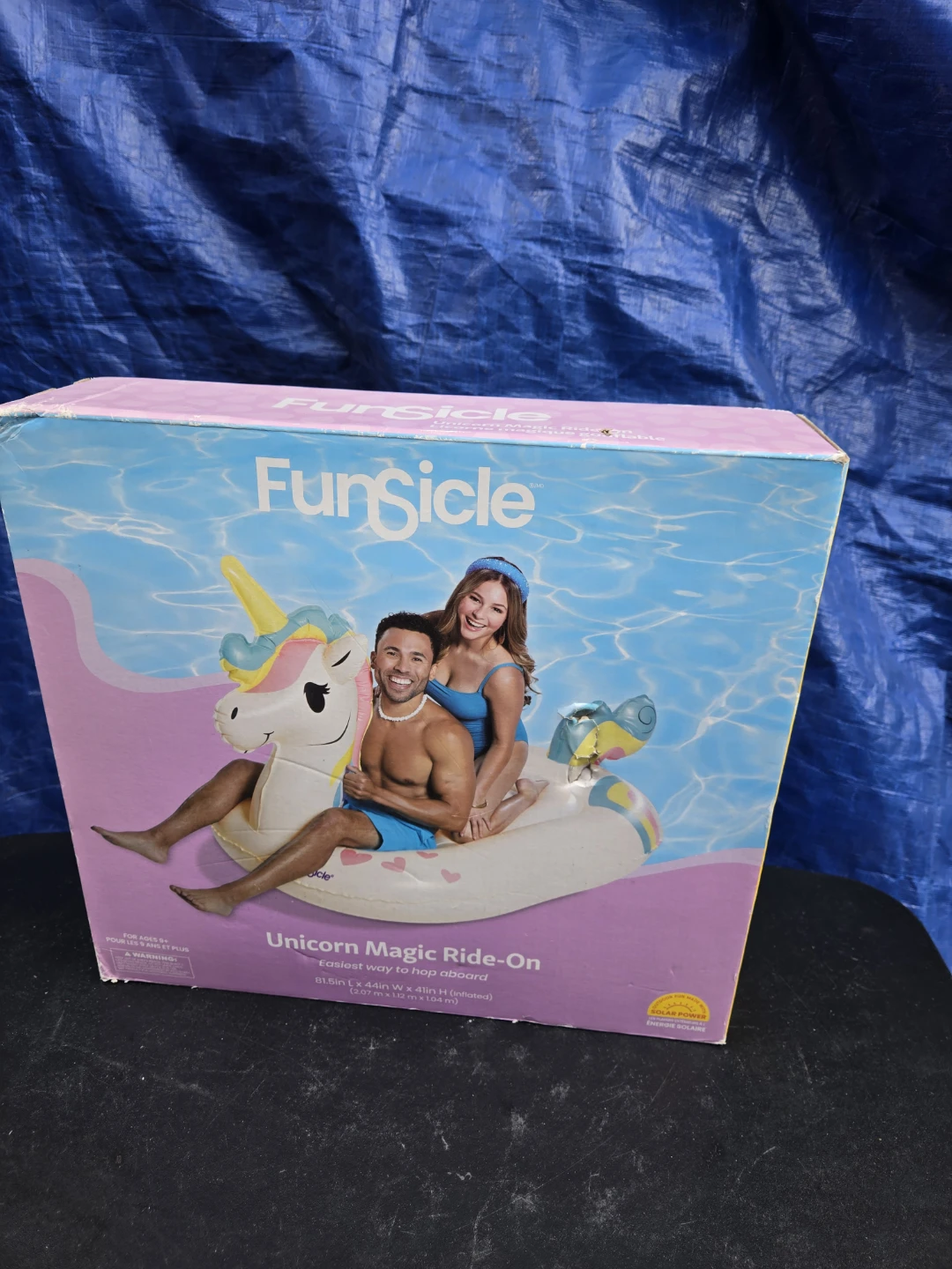 Inflatable unicorn funsicle ride on floaty - photo 5