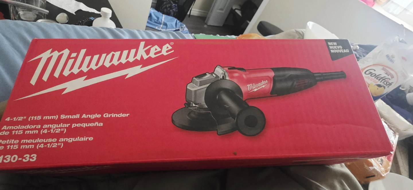 Milwaukee 4-1/2" Small Angle Grinder 6130-33