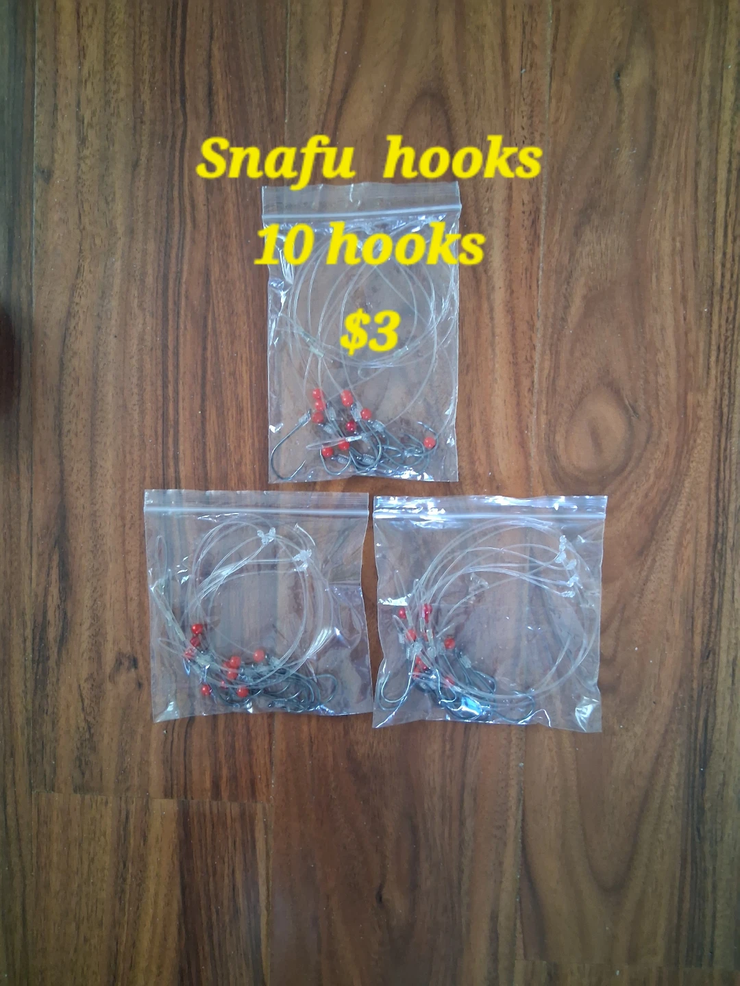 Snafu Hook 3/0 or 4/0 Fishing Hooks - photo 2