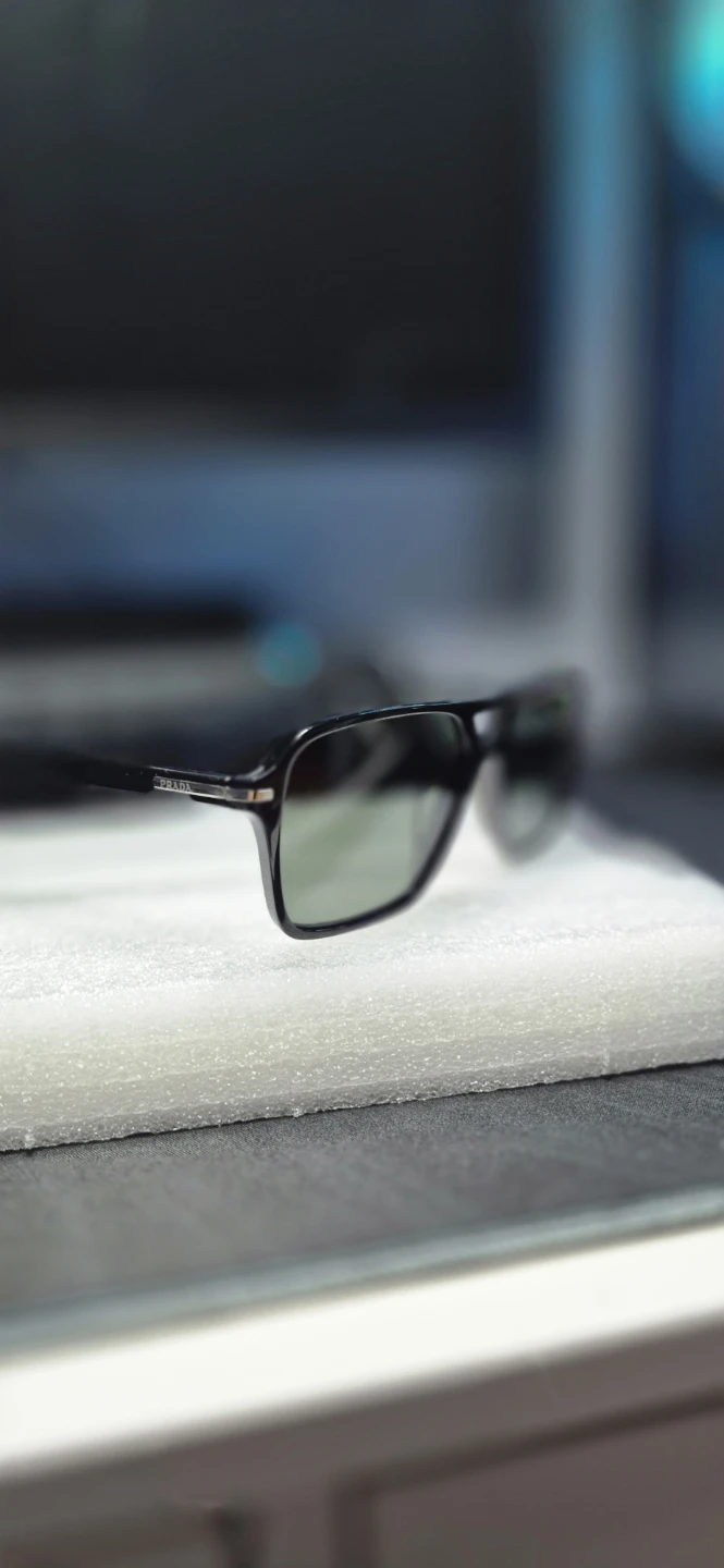 Prada Men SPR 20Y-F Sunglasses. Green lens(1AB - O3R ) - photo 3