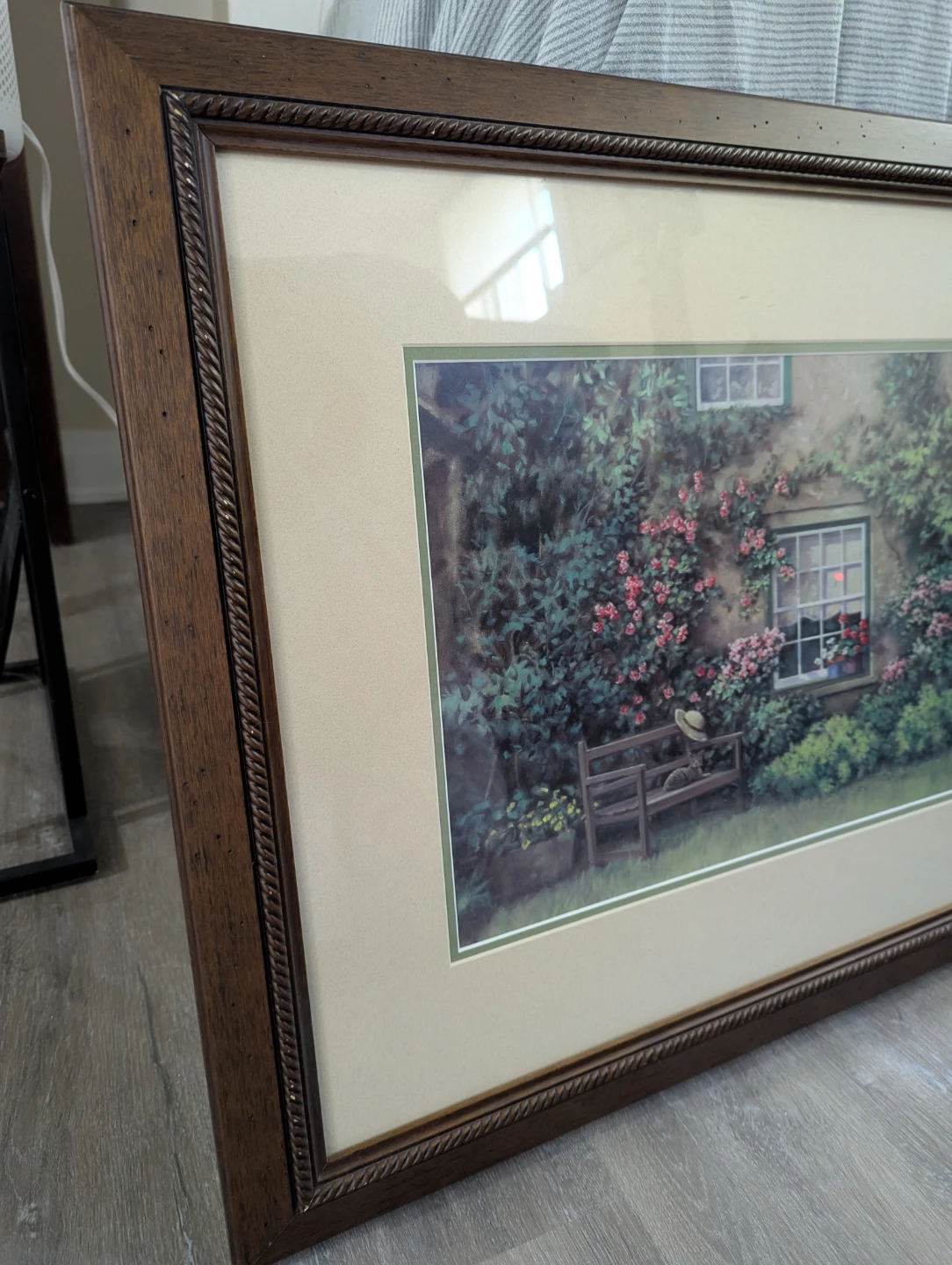 Paul Landry Beatrix Potter's Bench Framed Art Print - photo 2