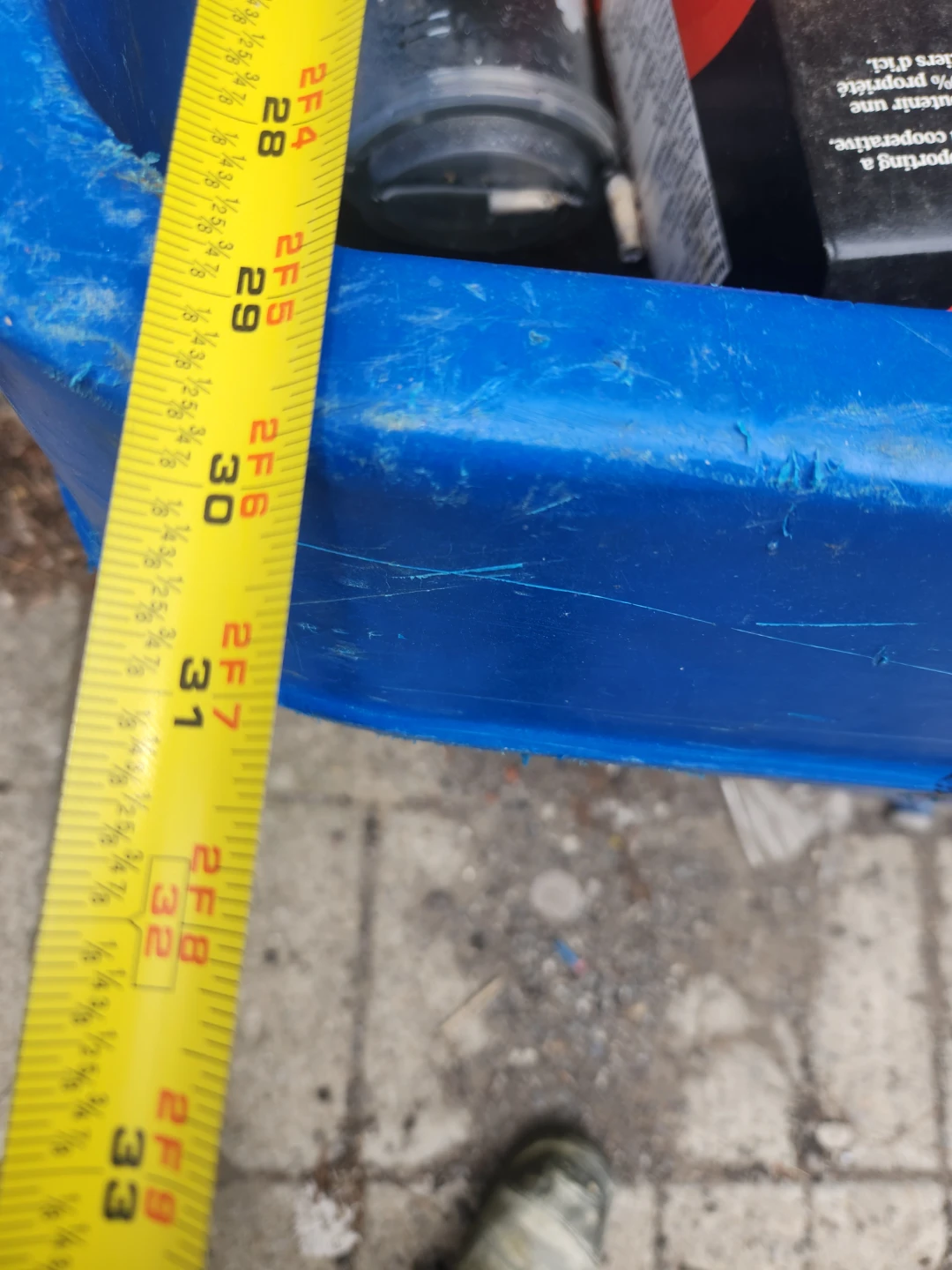 Blue Rolling Bin with Wheels - photo 5