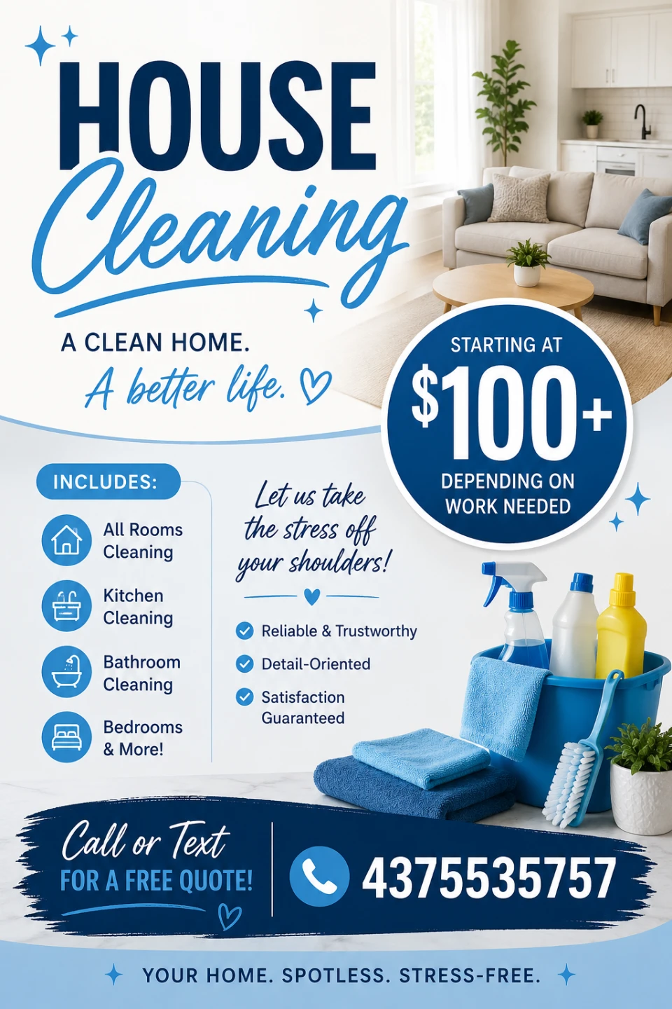 House Cleaning Services Available