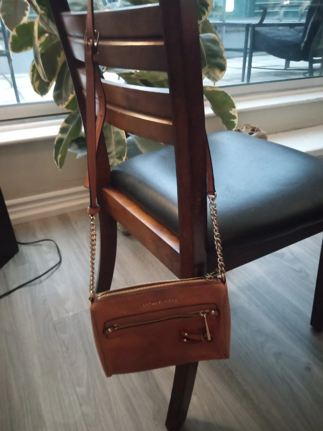 Michael Kors Crossbody Bag - Brown Leather - photo 2