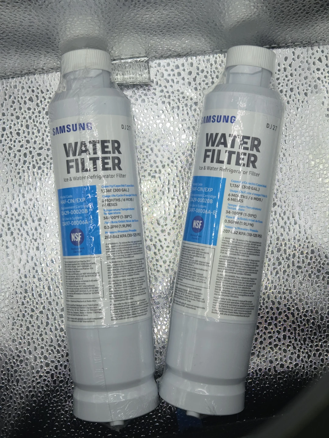 Samsung Water Filter DJ27 HAF-CIN/EXP DA29-00006B - photo 2