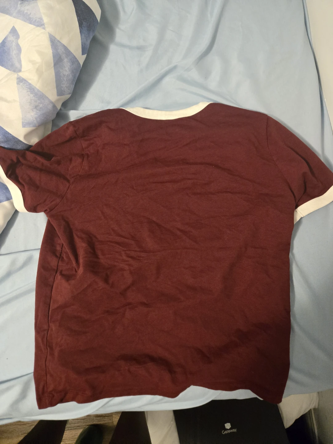 Joe Fresh Maroon "89" Ringer T-Shirt - photo 2
