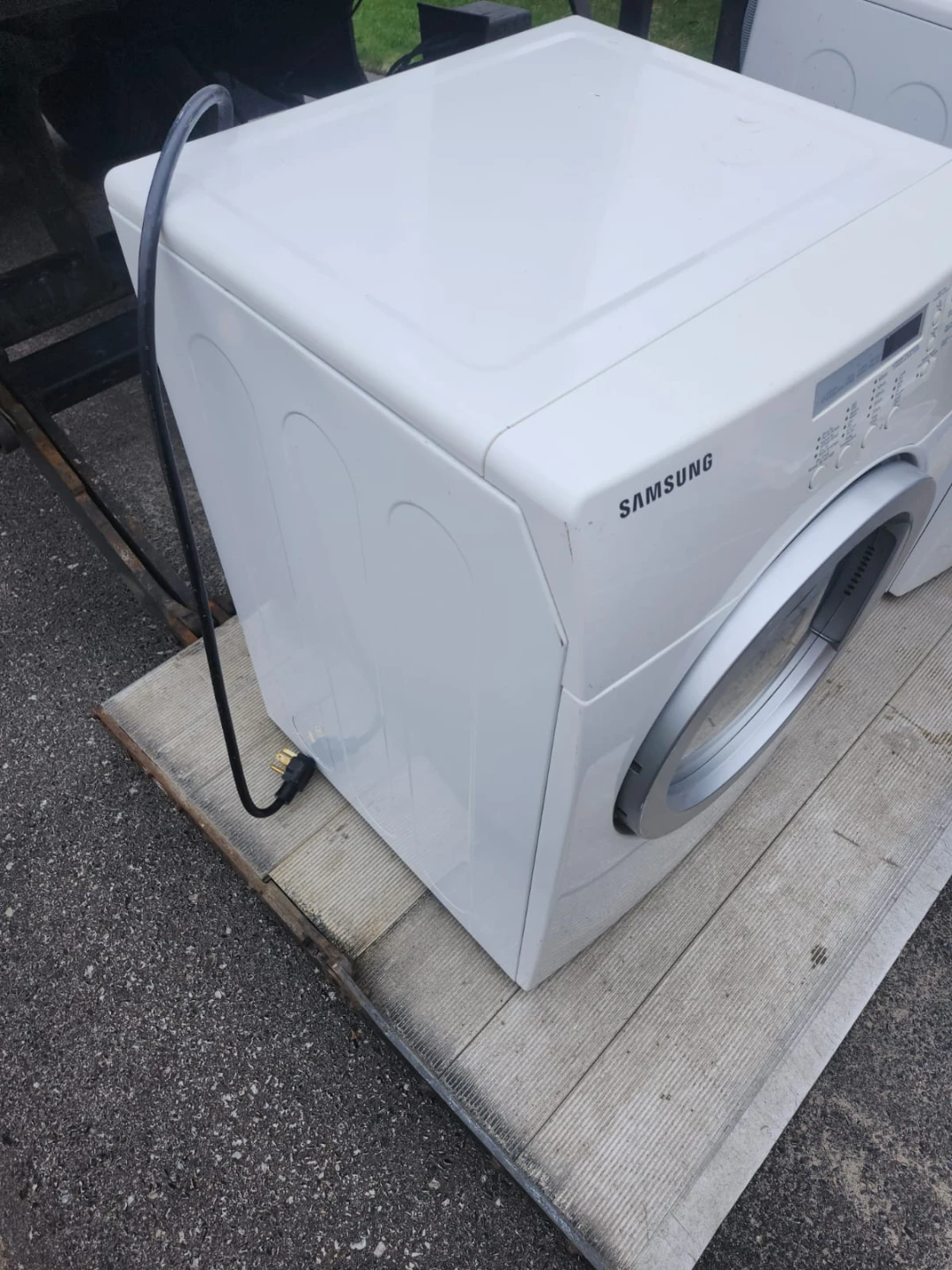 Samsung White Clothes Dryer - photo 3