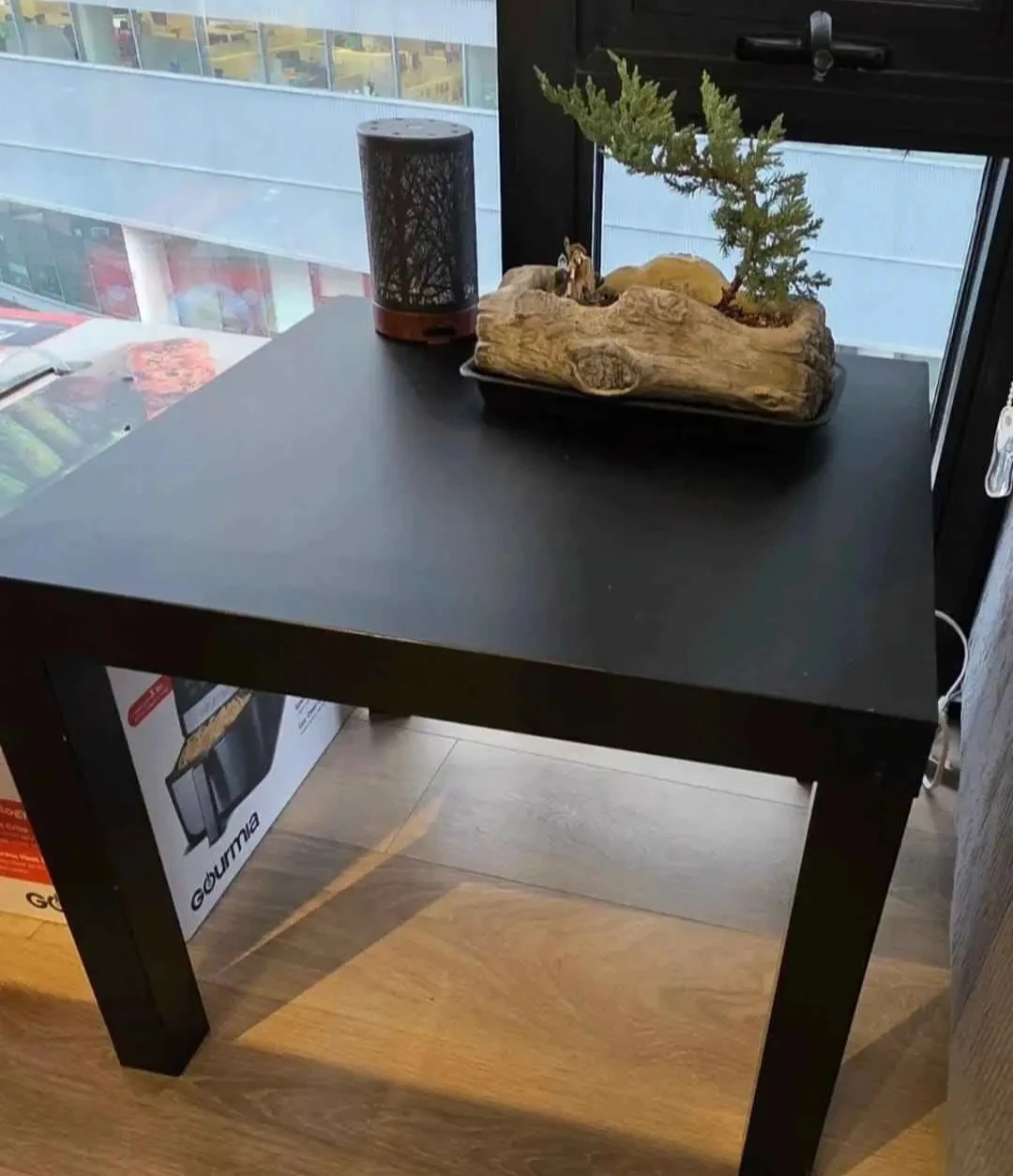 Black Square Side Table - photo 4