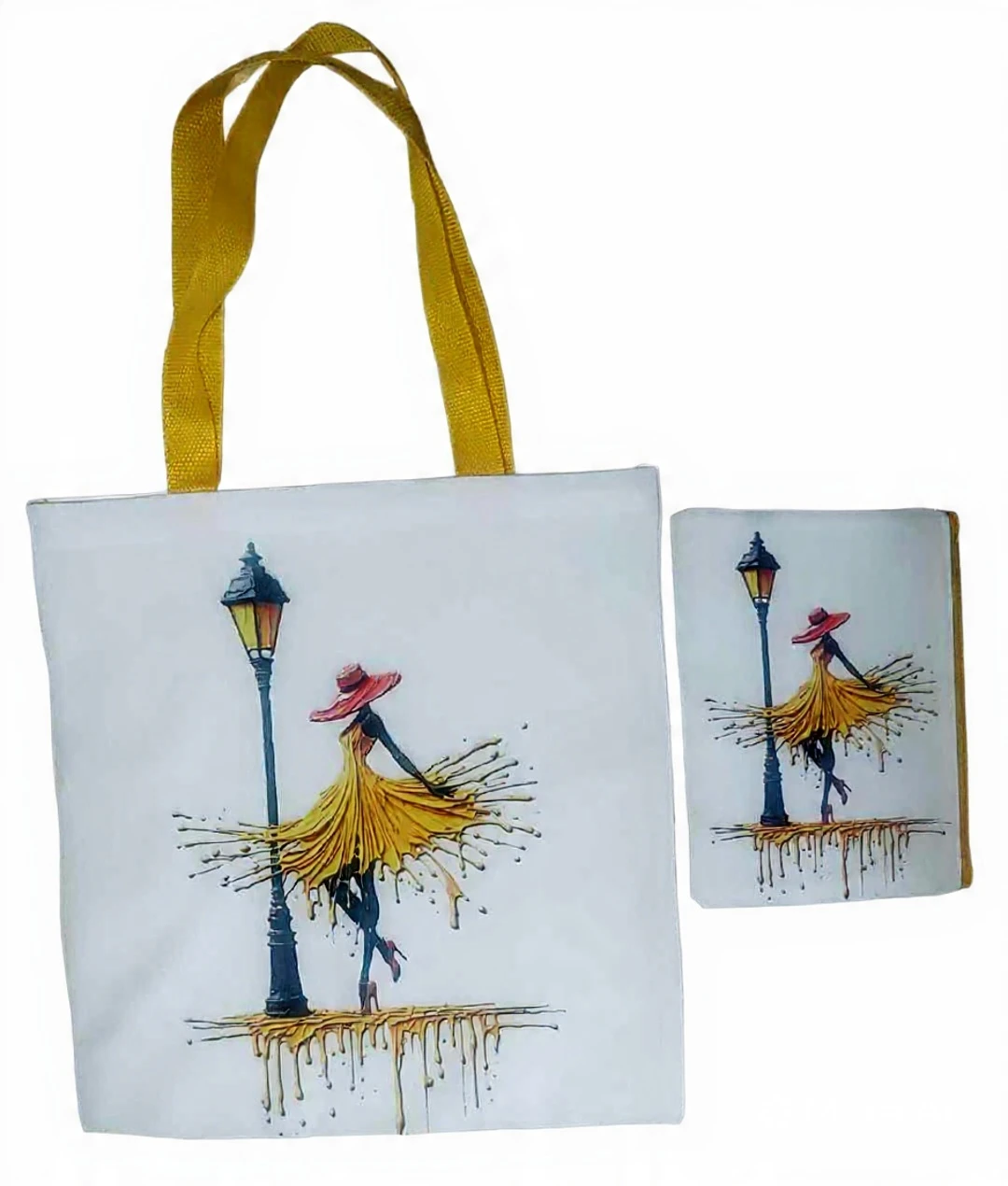 Personalized canvas tote bags