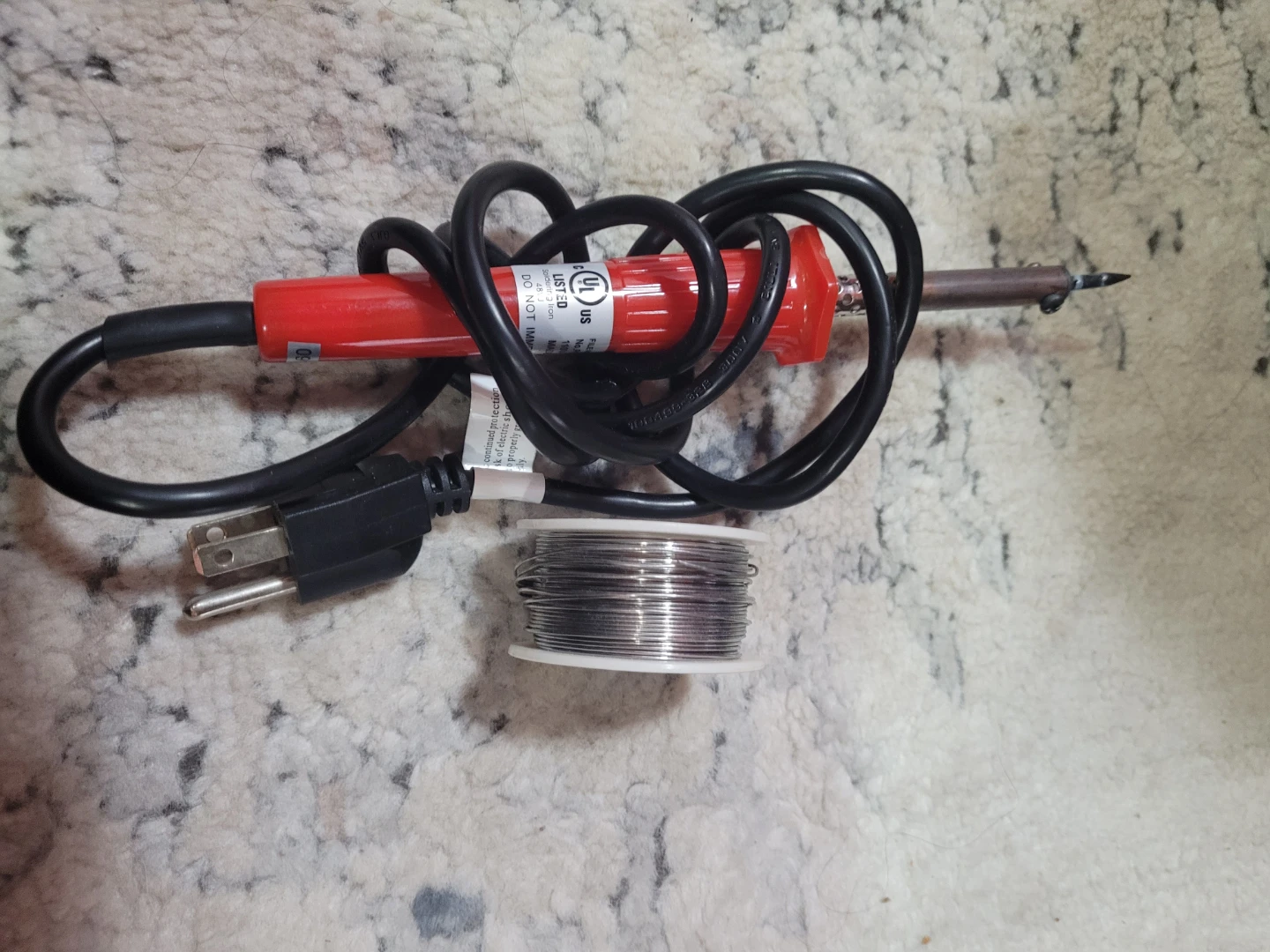 Soldering Iron with Solder Wire