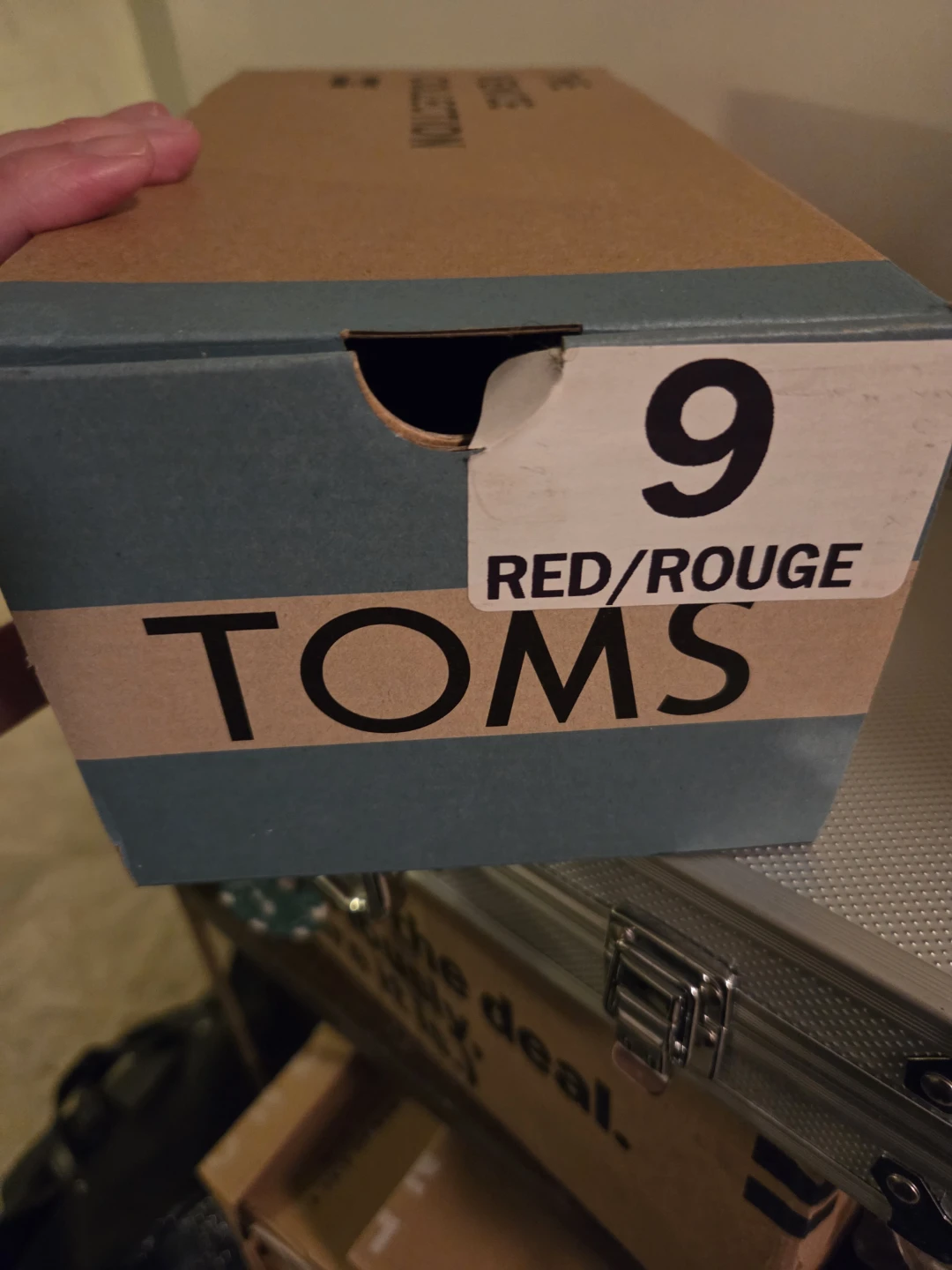 TOMS Pink Shoes - Size 9 - photo 2