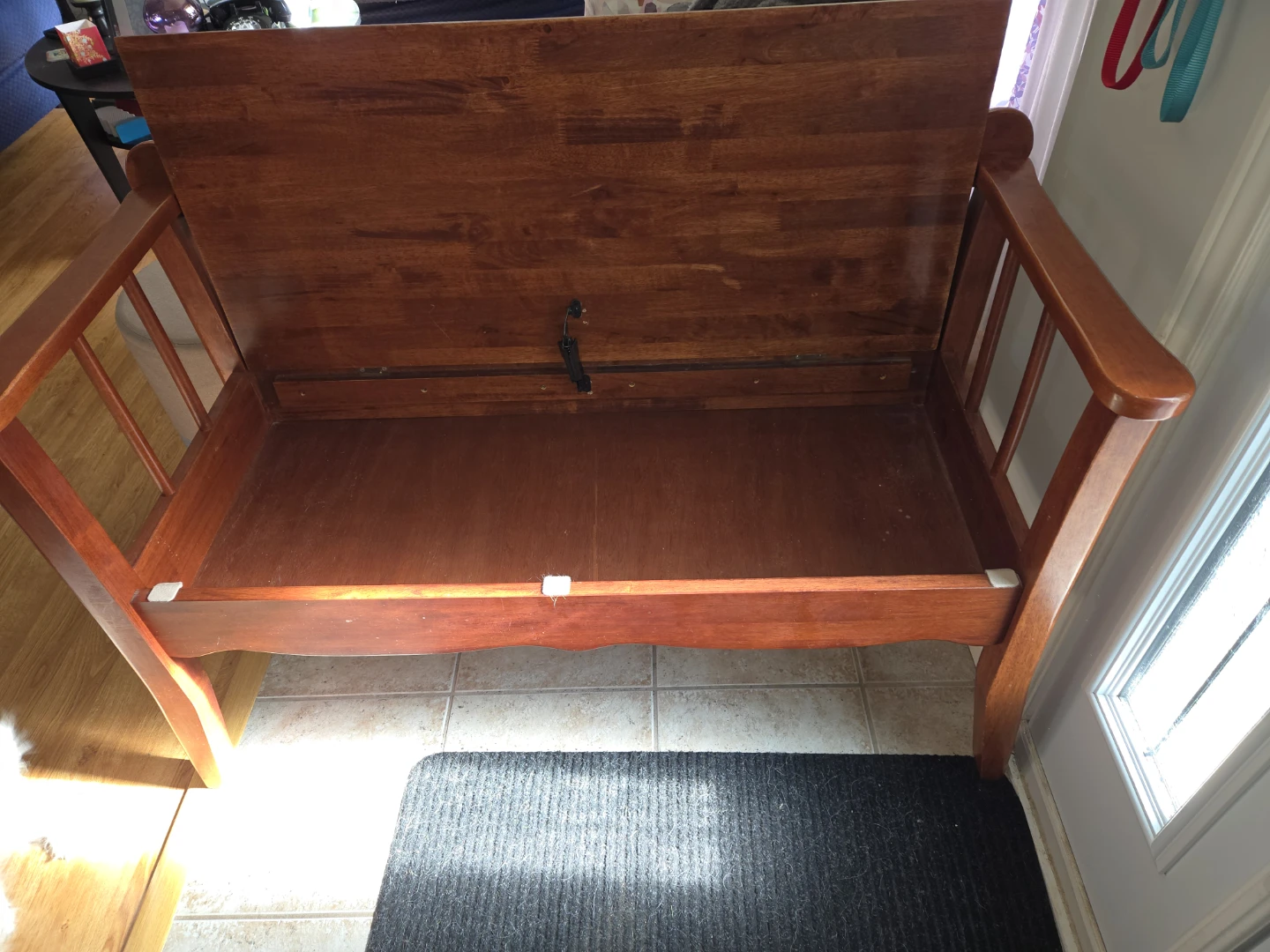 Wooden Storage Bench