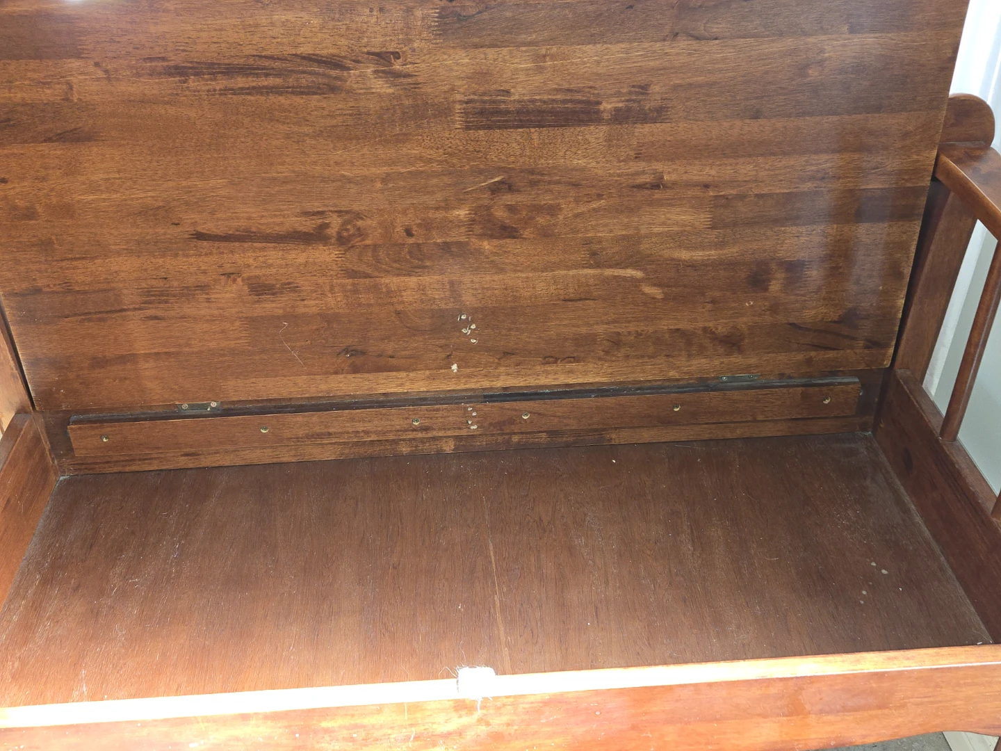Wooden Storage Bench - photo 2