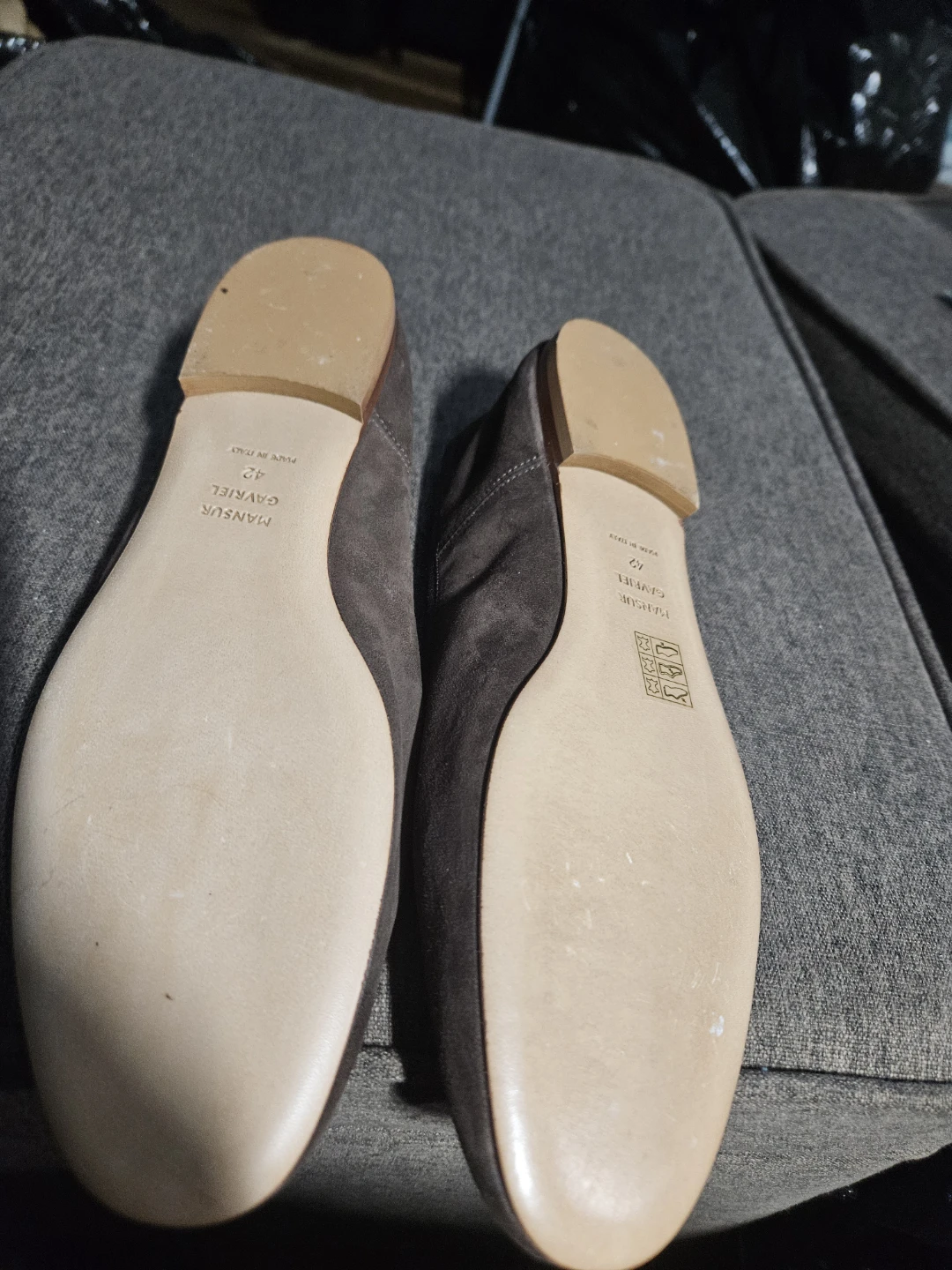 Mansur Gavriel Suede Ballet Flats - photo 3