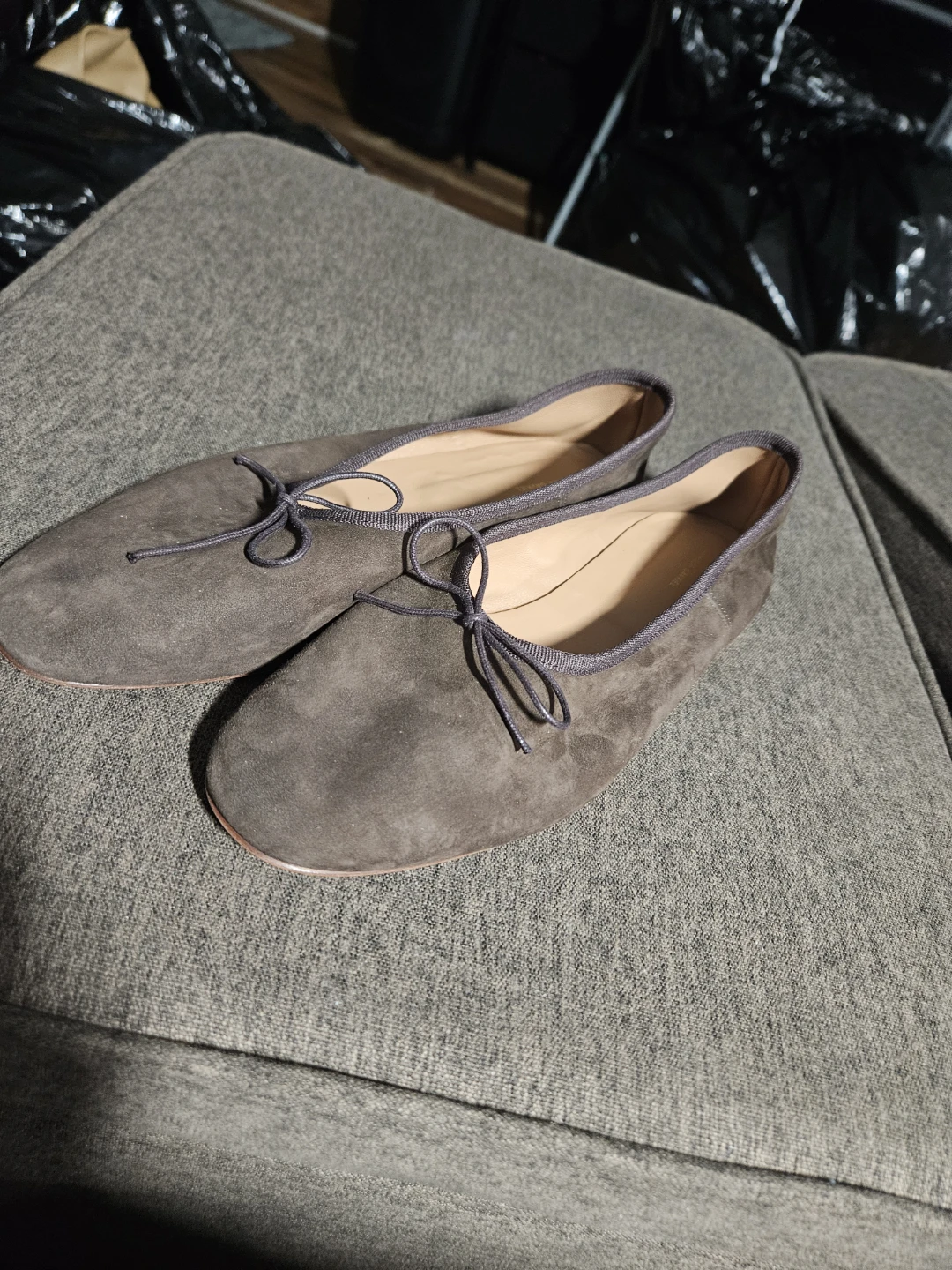 Mansur Gavriel Suede Ballet Flats - photo 4