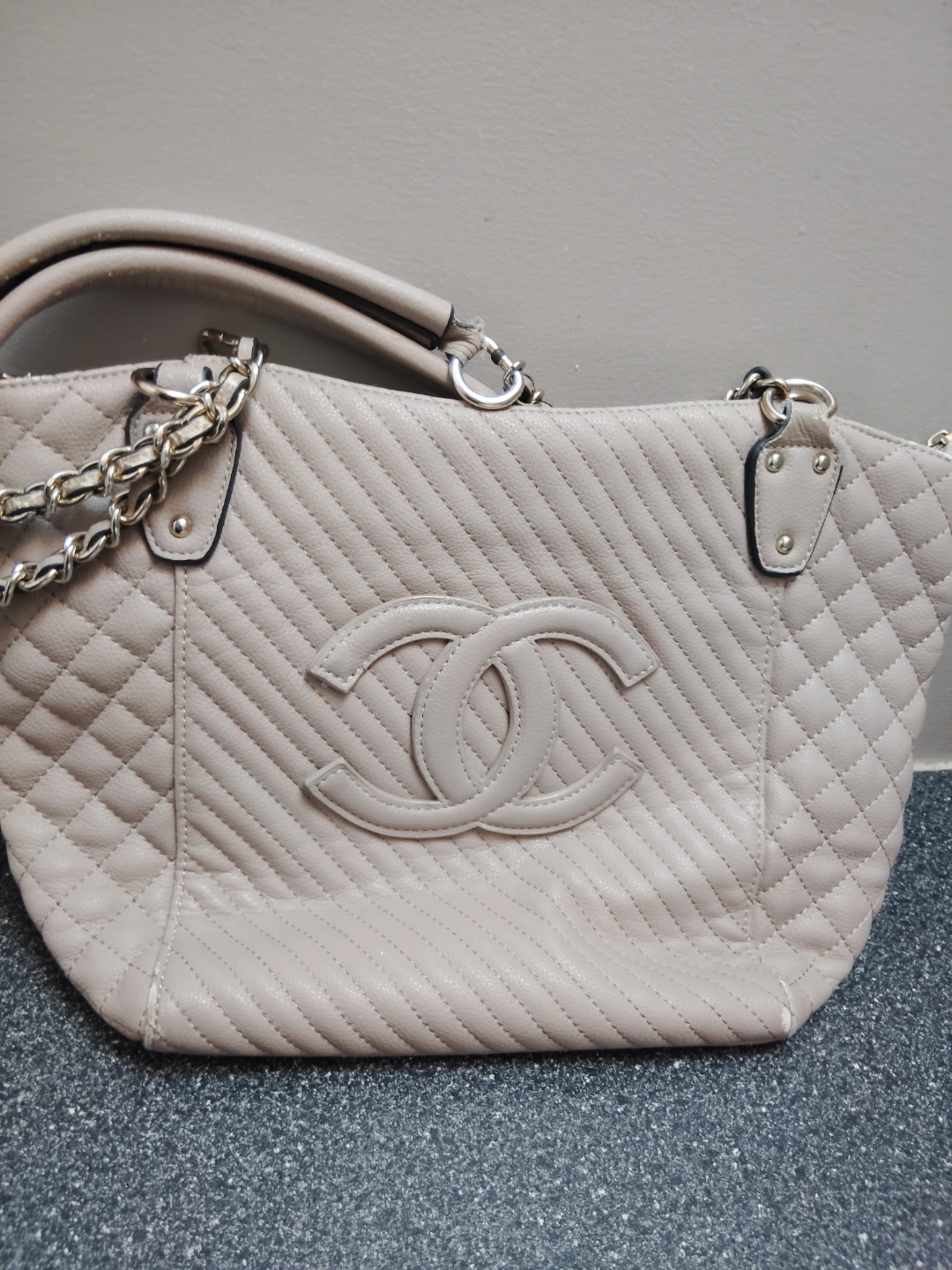 Chanel Quilted Tote Bag