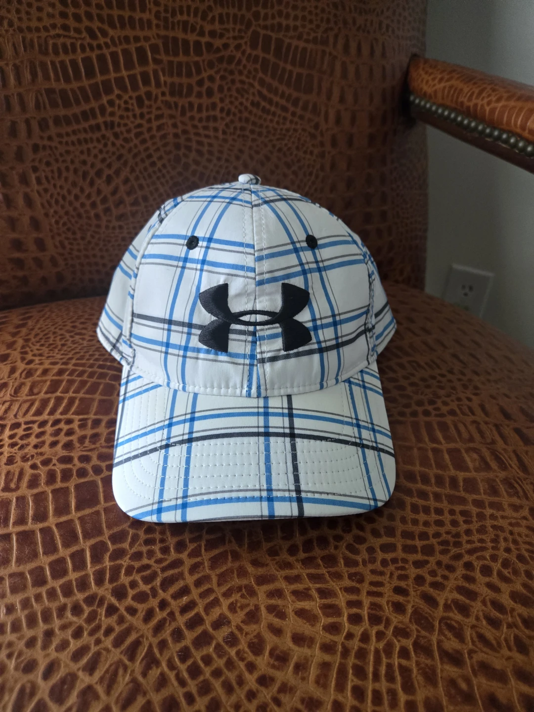 Under Armour Plaid Baseball Cap LG/XL#Freecycle