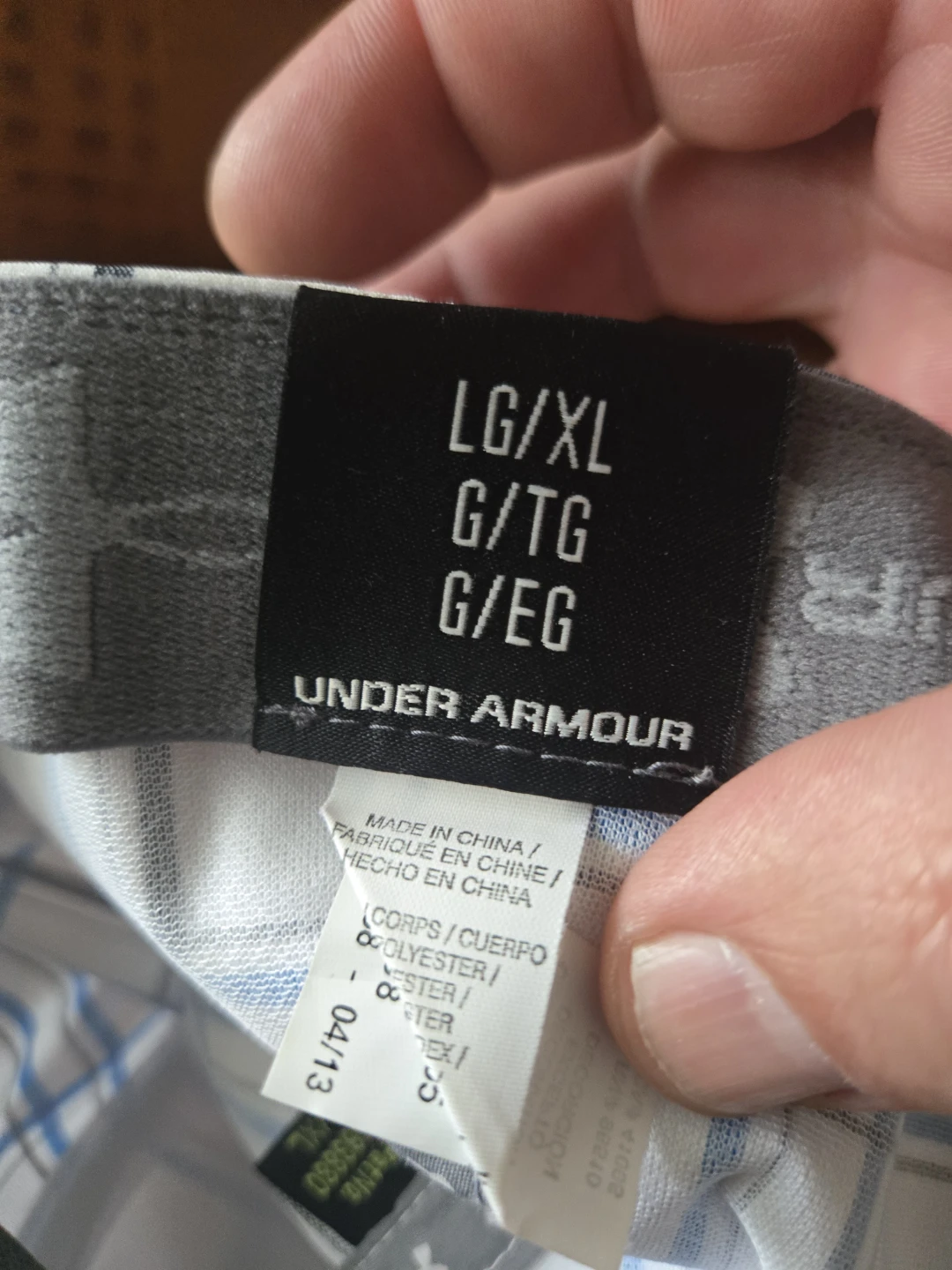 Under Armour Plaid Baseball Cap LG/XL#Freecycle - photo 3