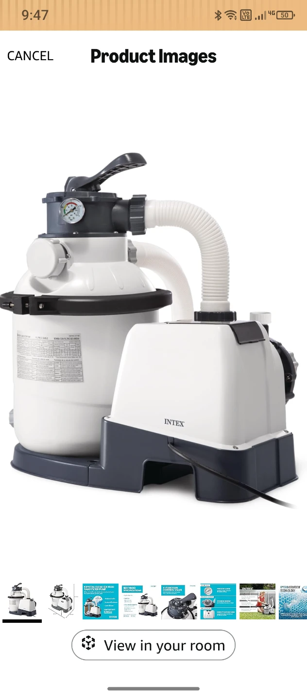 Intex Sand Filter Pump 150$