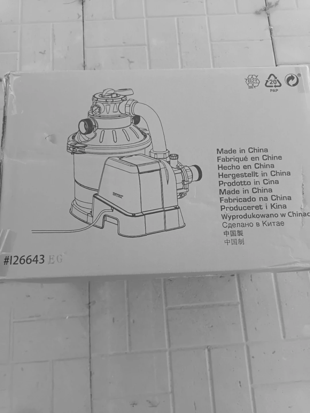 Intex Sand Filter Pump 150$ - photo 2