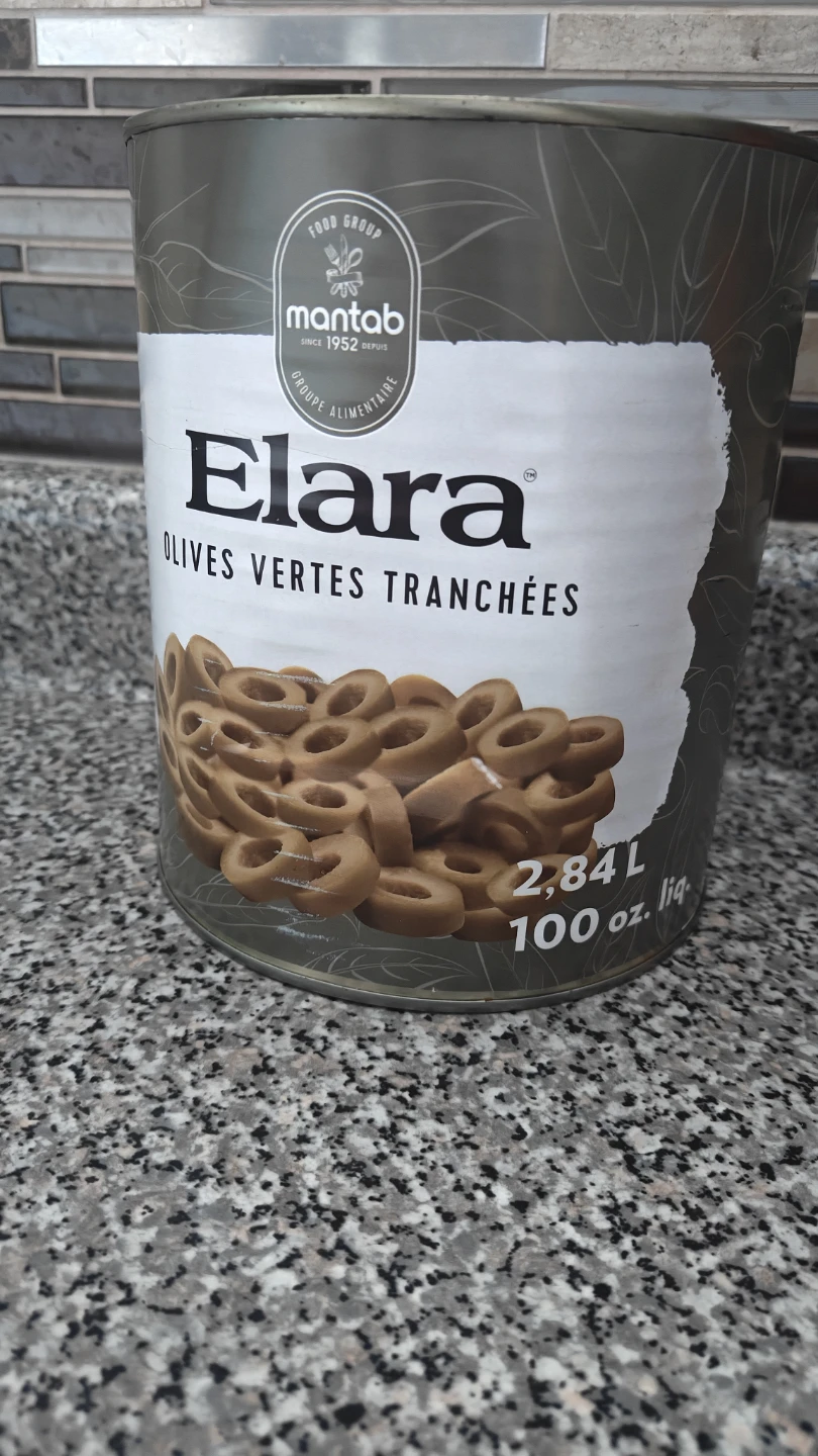 Elara Sliced Green Olives - 2.84 L - photo 2