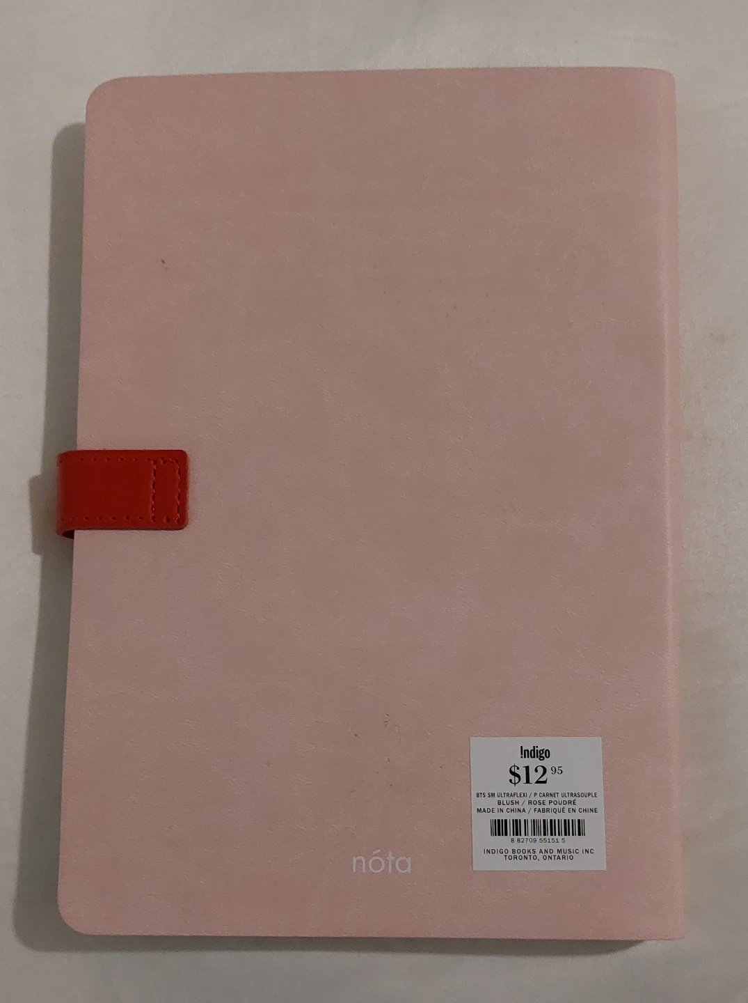 Nôta Pink Journal with Red Clasp - photo 2