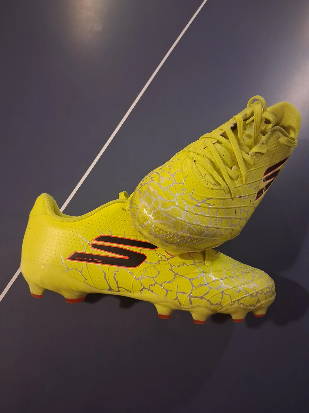 Skechers Yellow Soccer Cleats size 2.5