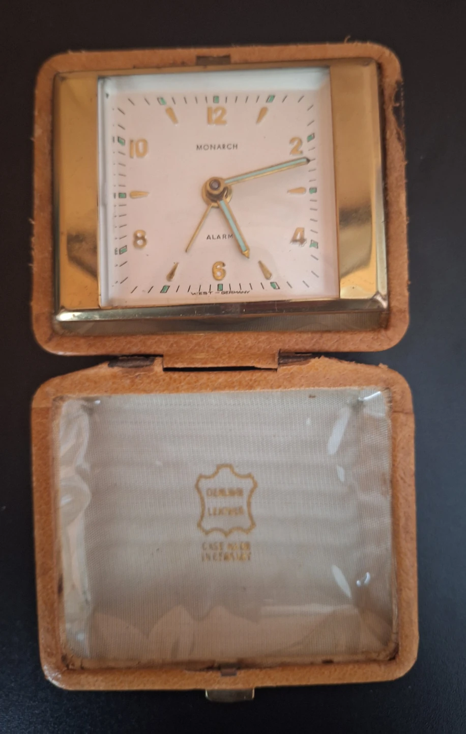 Vintage Wind Up Monarch Alarm Clock - West Germany - photo 2