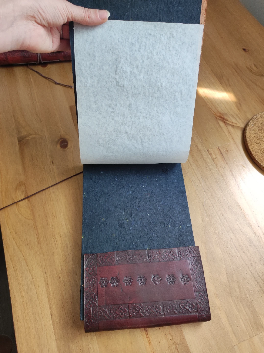 Embossed Leather Journal - photo 4