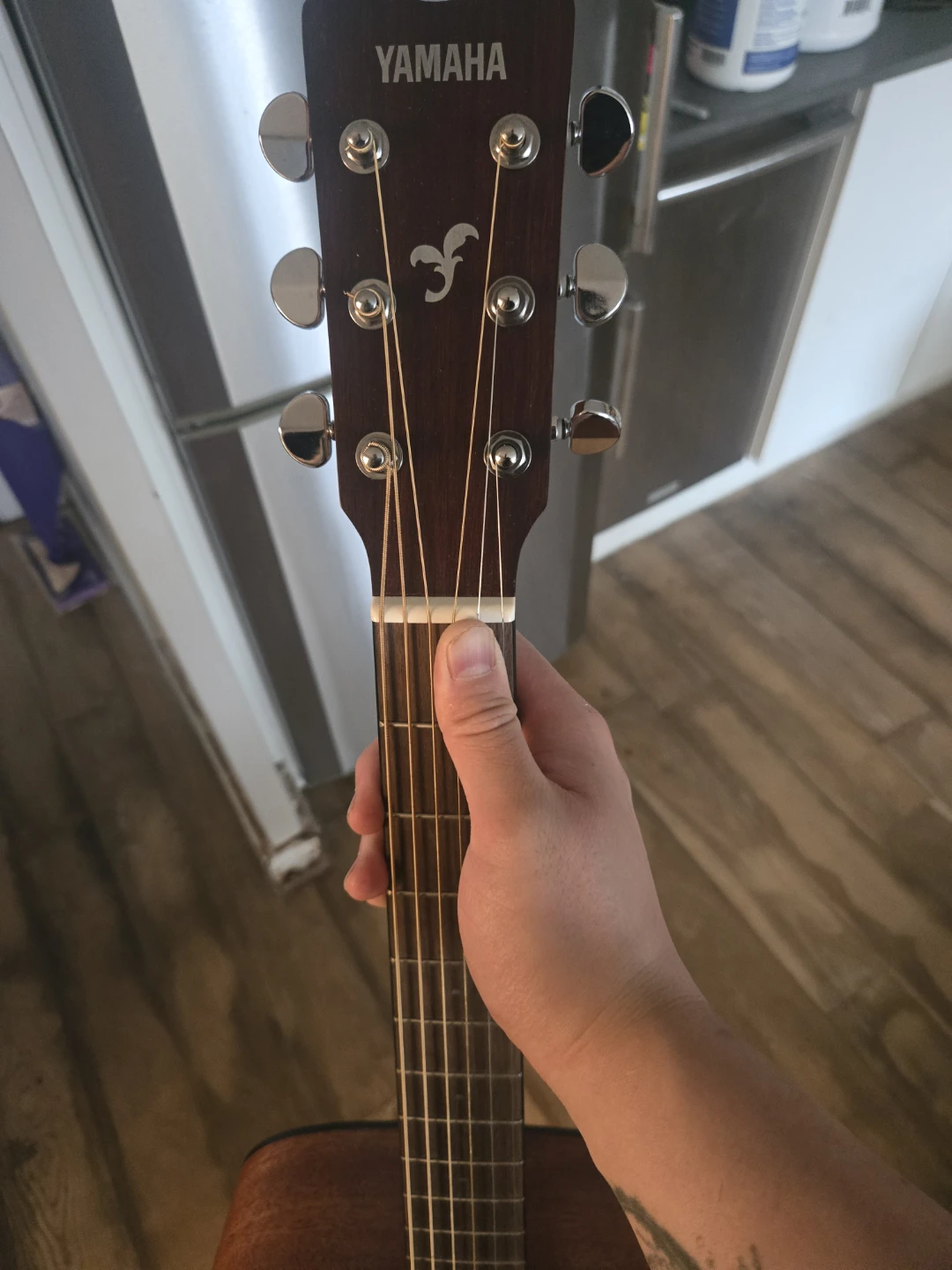 Yamaha FG800M Acoustic Guitar with Case - photo 3