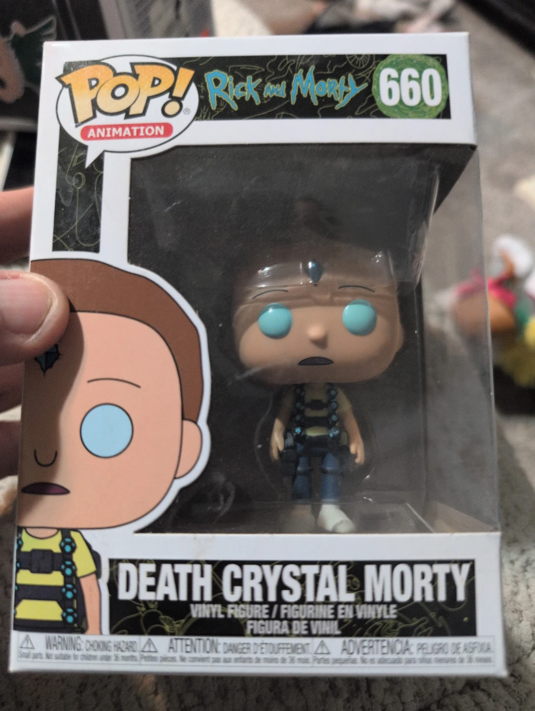 Funko Pop! Rick and Morty Death Crystal Morty #660 Vinyl Figure