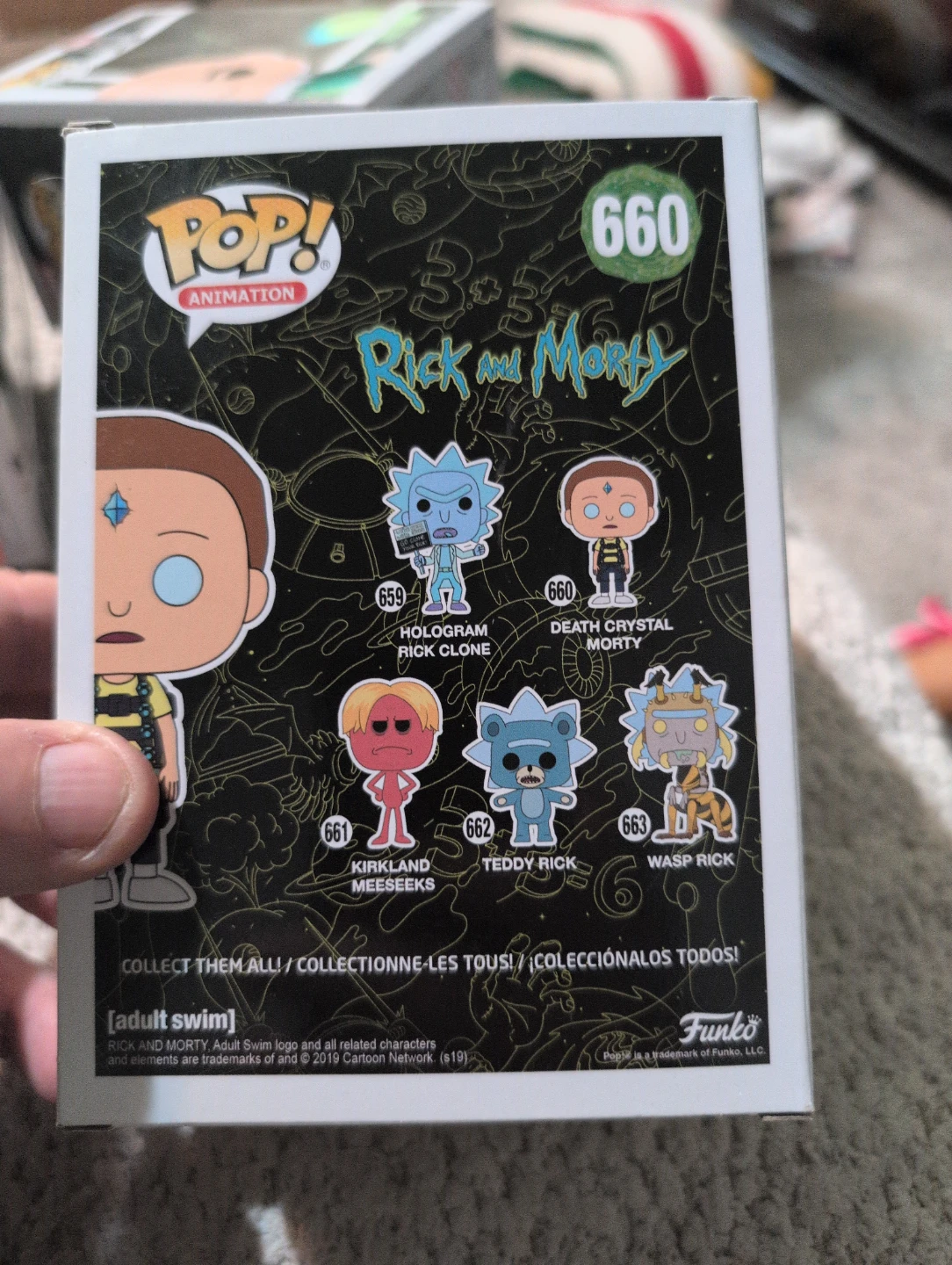 Funko Pop! Rick and Morty Death Crystal Morty #660 Vinyl Figure - photo 2