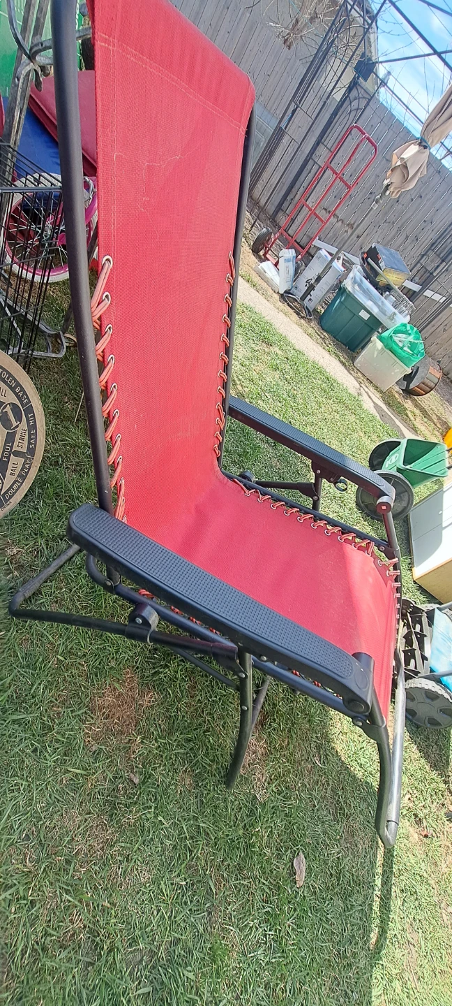 Red Zero Gravity Chair