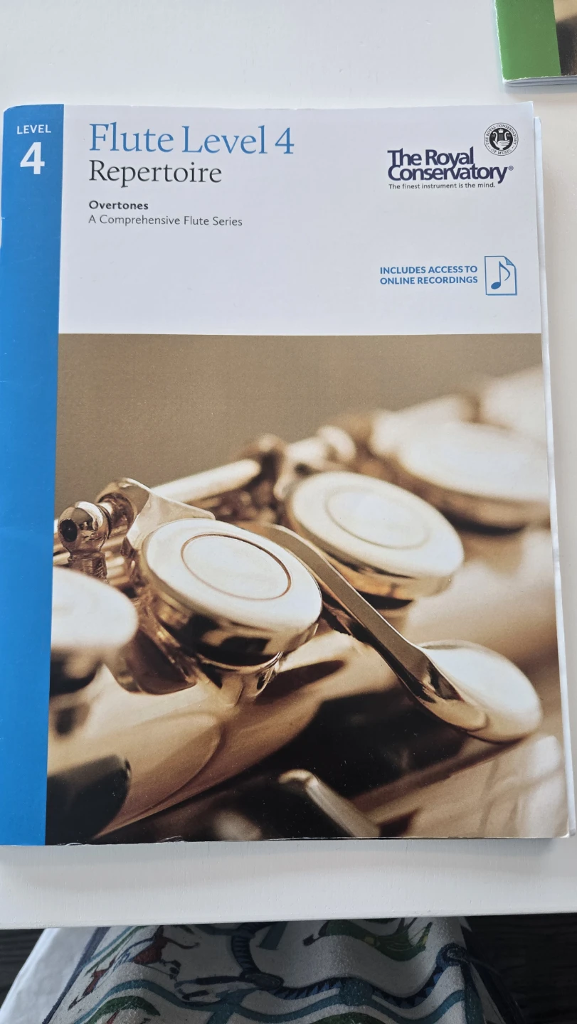 The Royal Conservatory Flute Repertoire Level 4 Book - photo 2