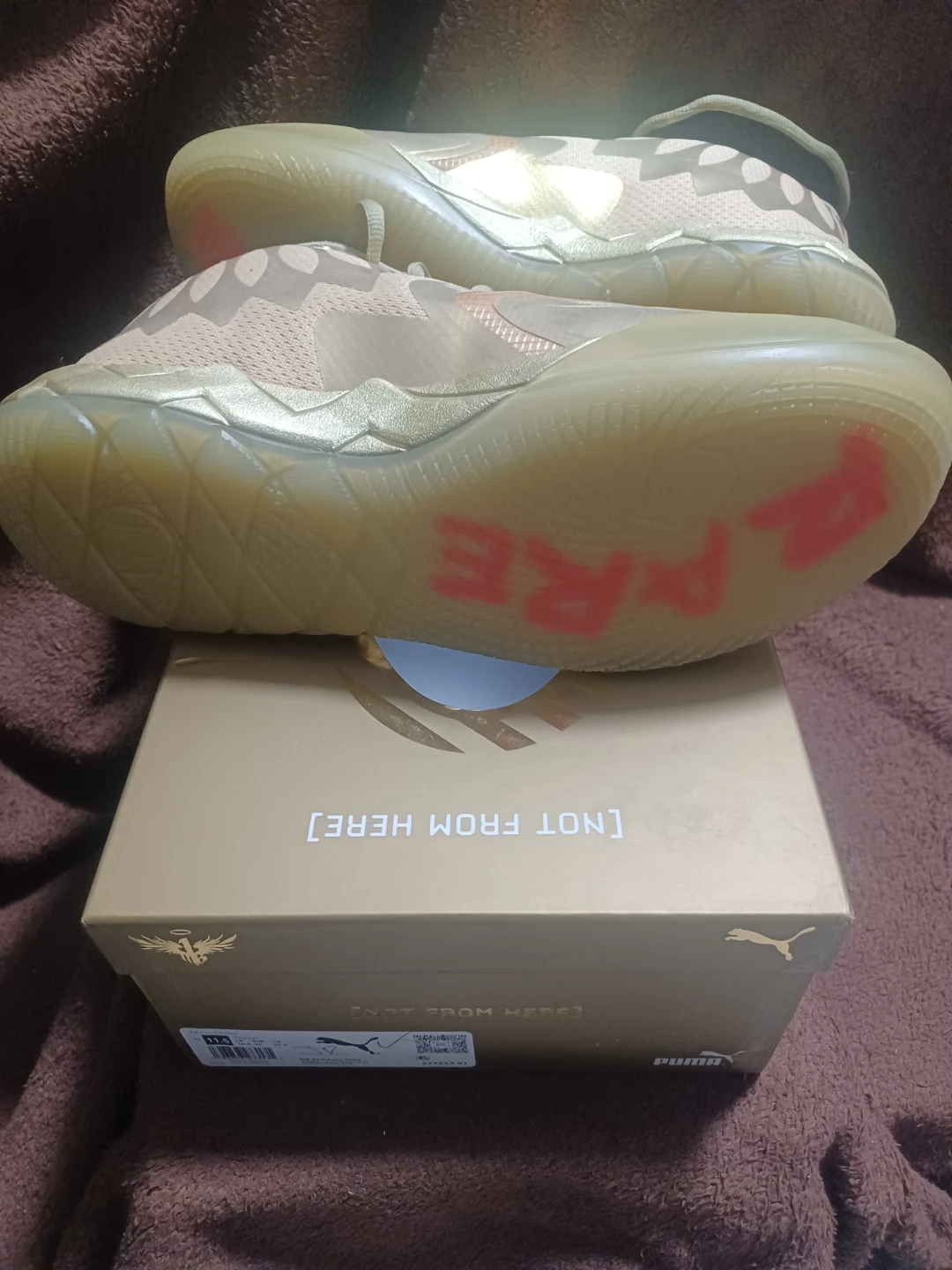 Puma mb.01 golden child size 11.5 - photo 4
