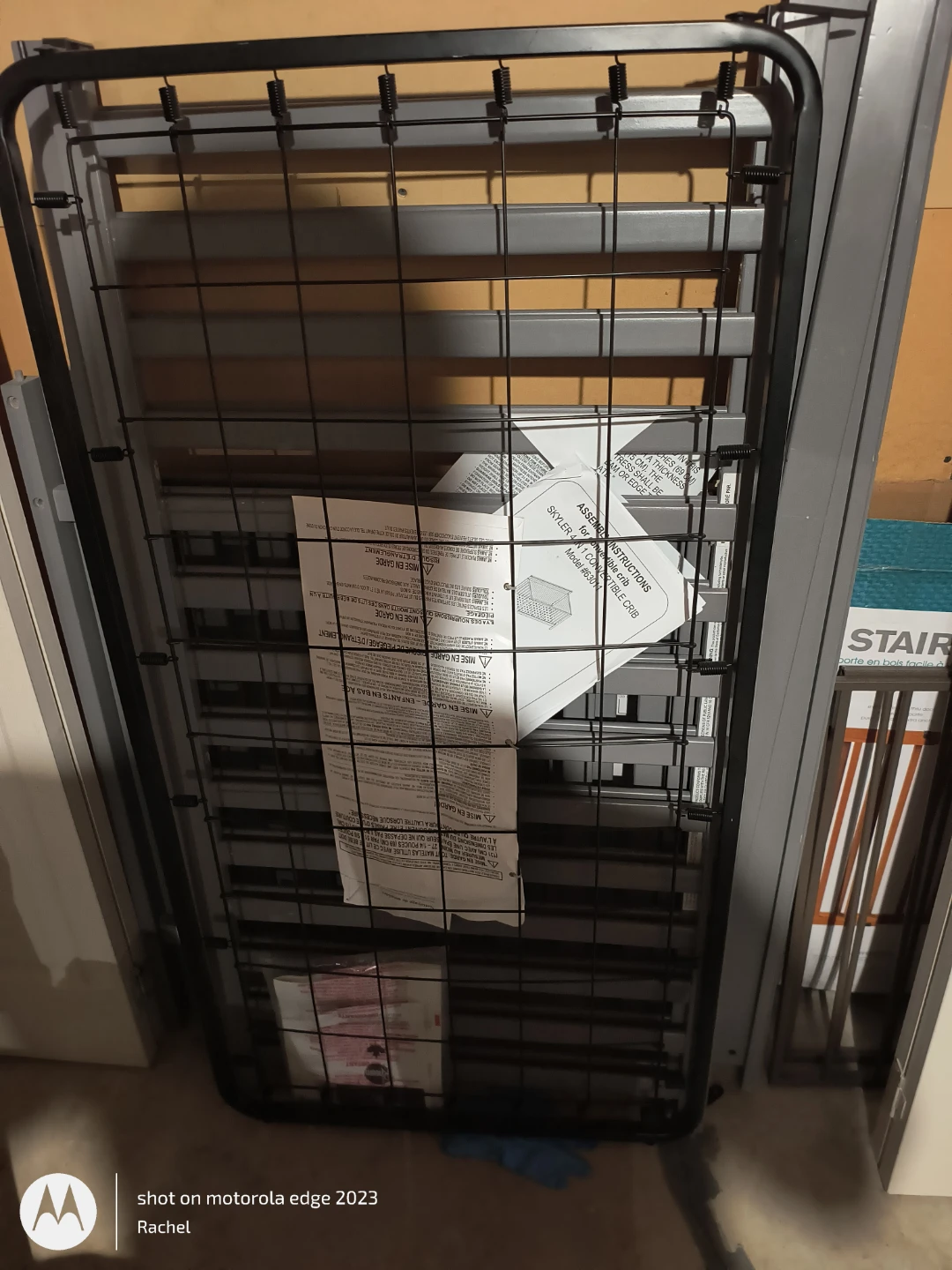 Oxford Baby Skyler 4-in-1 Convertible Crib Assembly Instructions