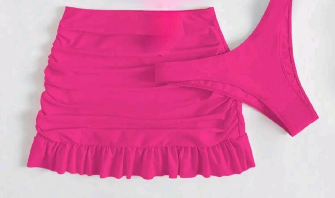Brand New Pink Swimsuit Skirt ( Only)