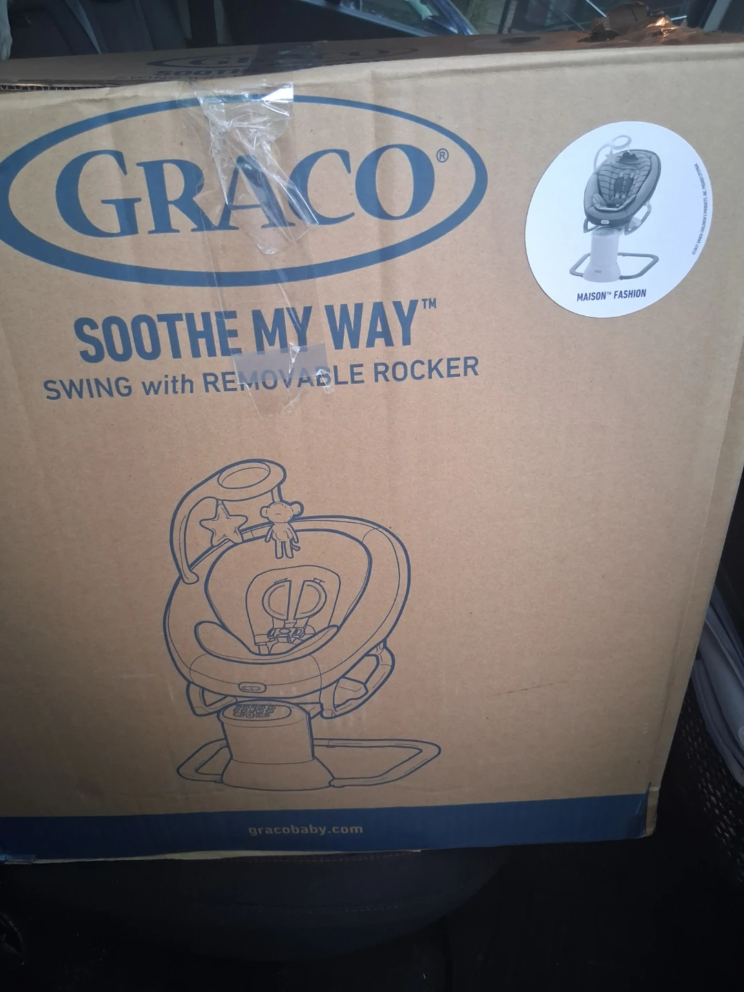 Graco Soothe My Way Swing with Removable Rocker - Maison Fashion - photo 2