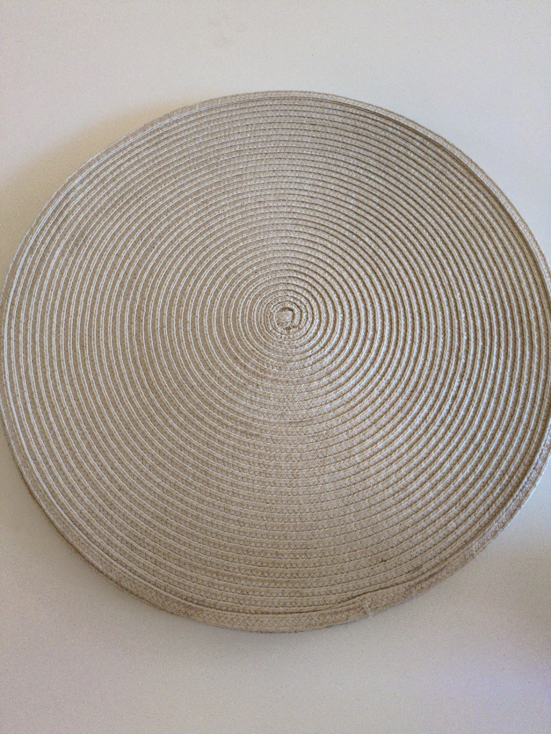Round Woven Placemats x 6