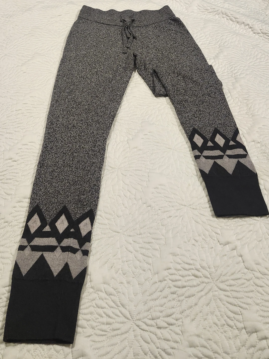 GapBody Women's Grey Knit Jogger Pants Size S