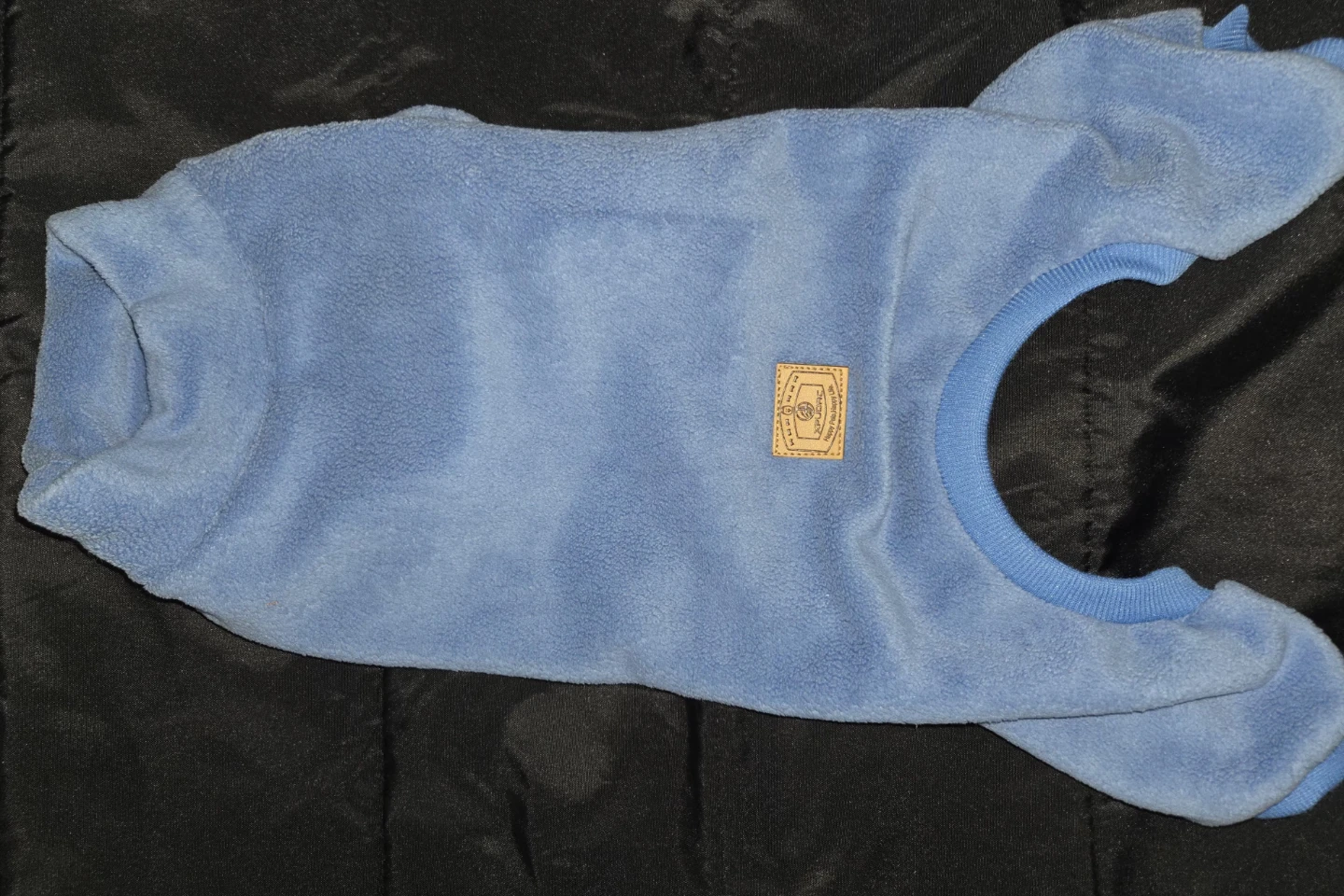 Blue Dog Fleece Sweater - Size L (small dogs) - photo 2