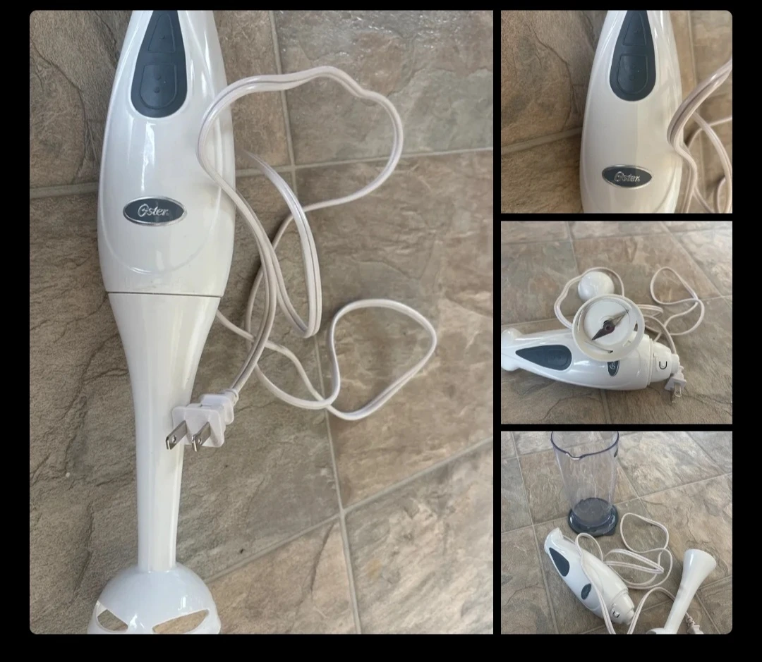 Oster Immersion Blender with Whisk and Chopper Attachment