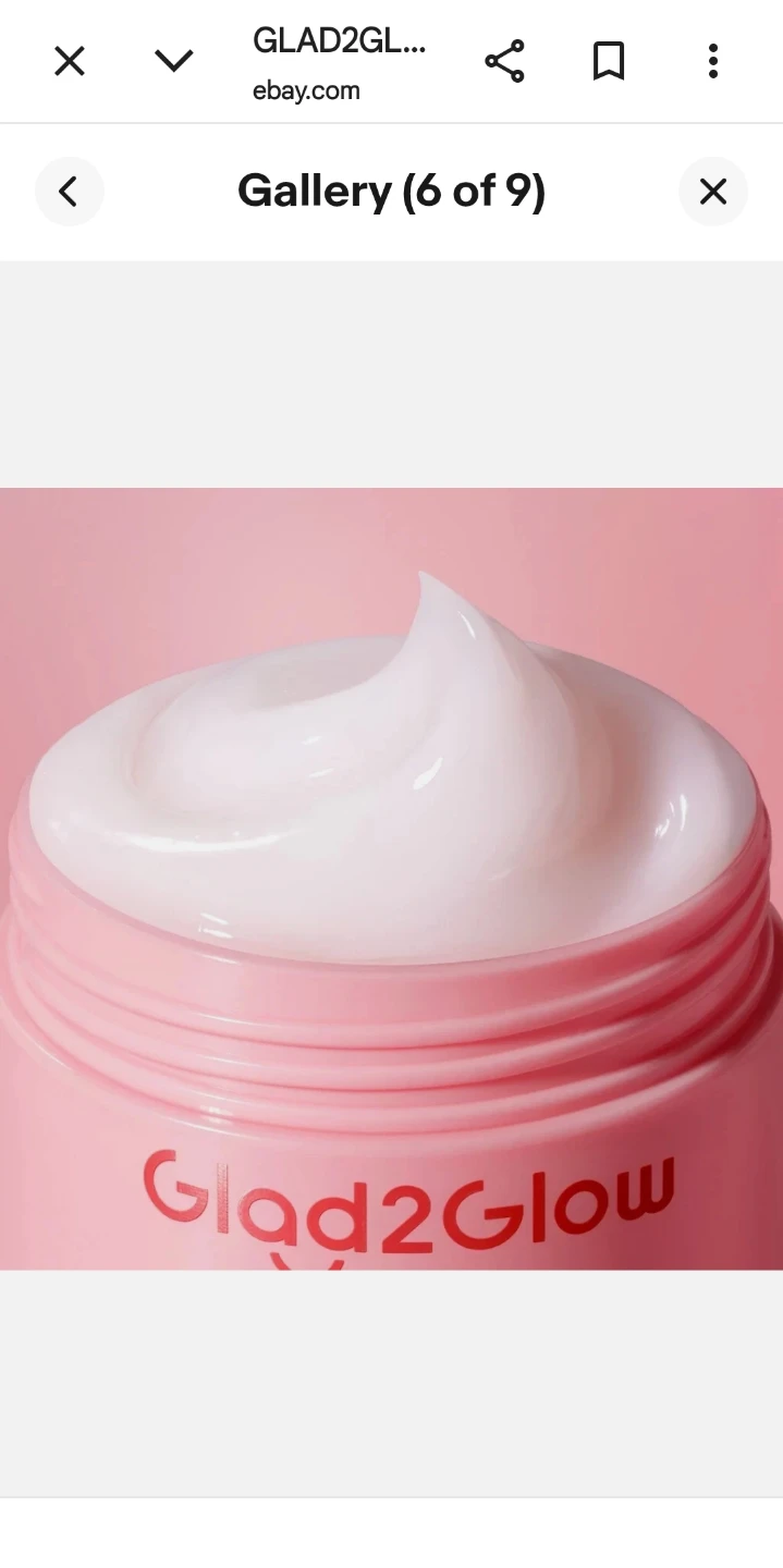 Glad2Glow Niacinamide Brightening Moisturizer Pomegranate 30g - photo 4