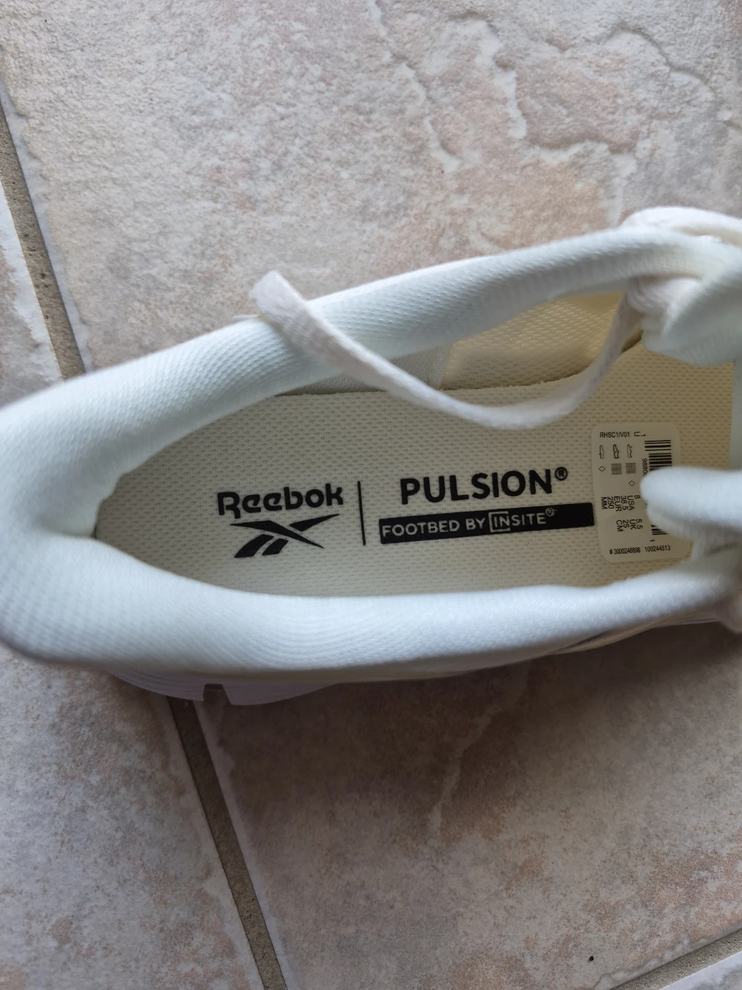 Reebok Pulsion running shoes white size 8 - photo 2