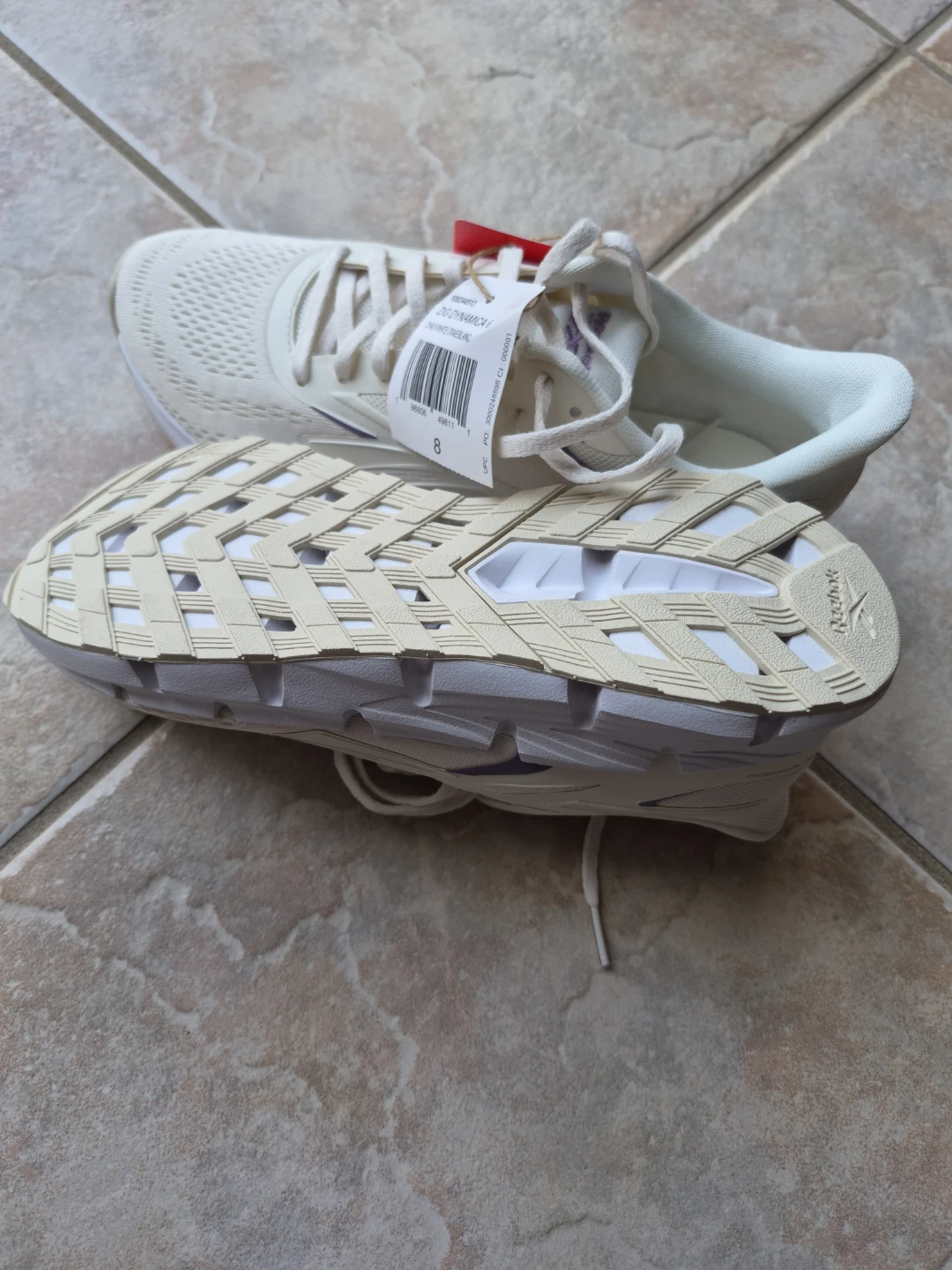 Reebok Pulsion running shoes white size 8 - photo 3