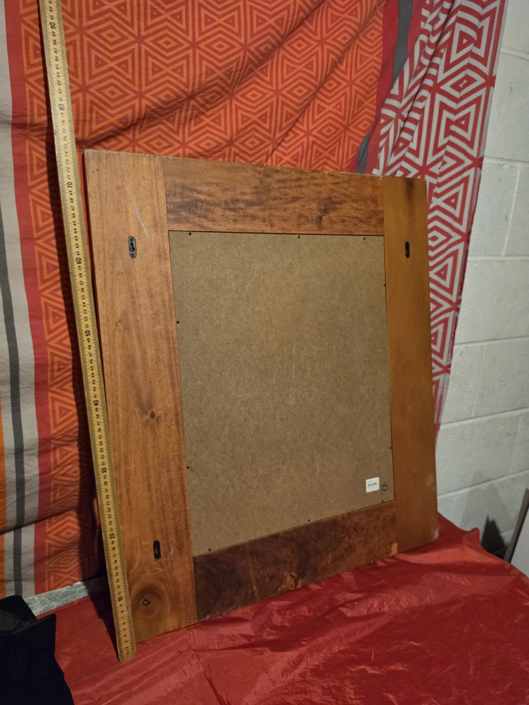 Wooden Framed Wall Mirror - photo 5