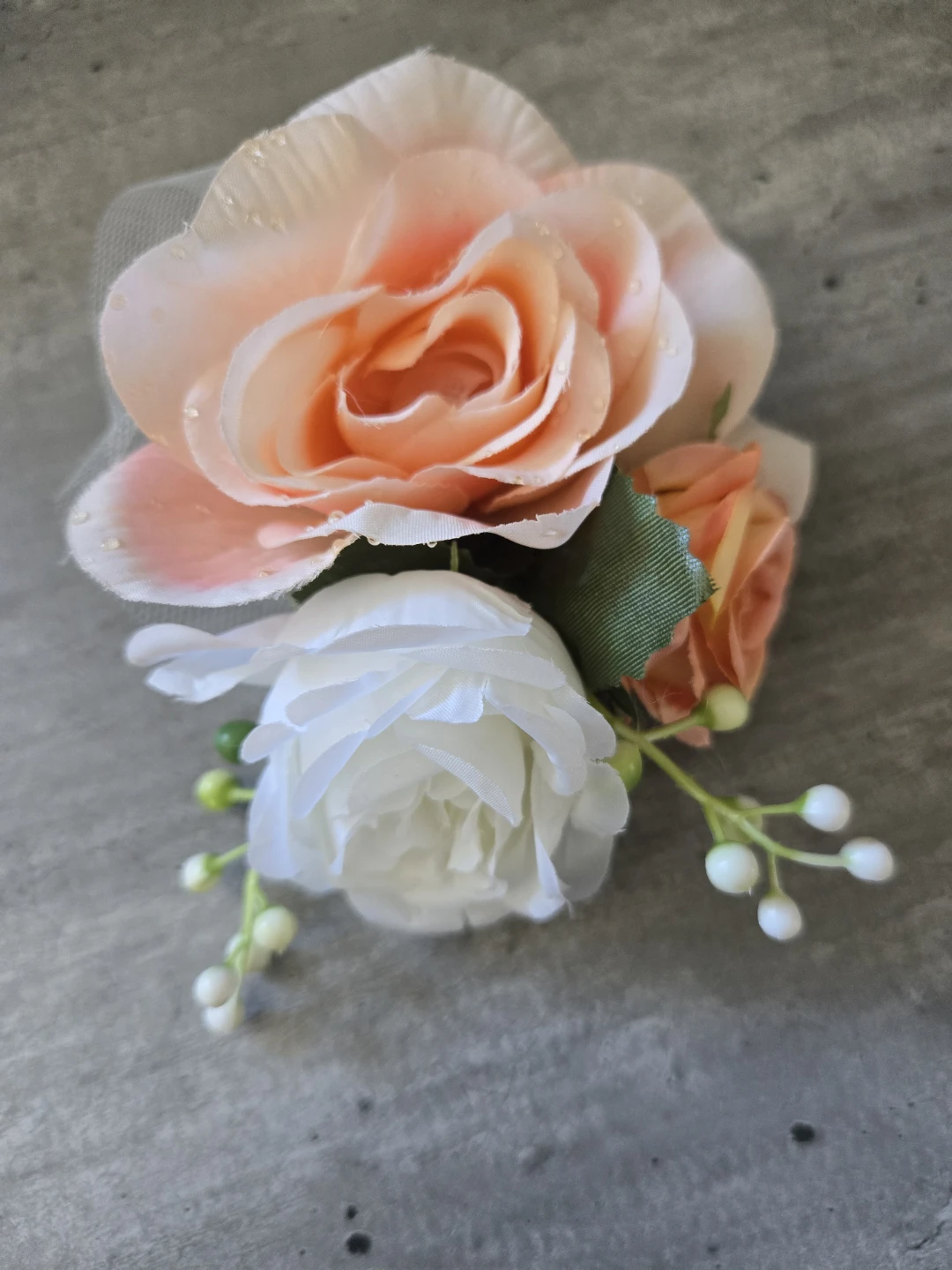 Floral Corsage with Roses and Accent Flowers - photo 3